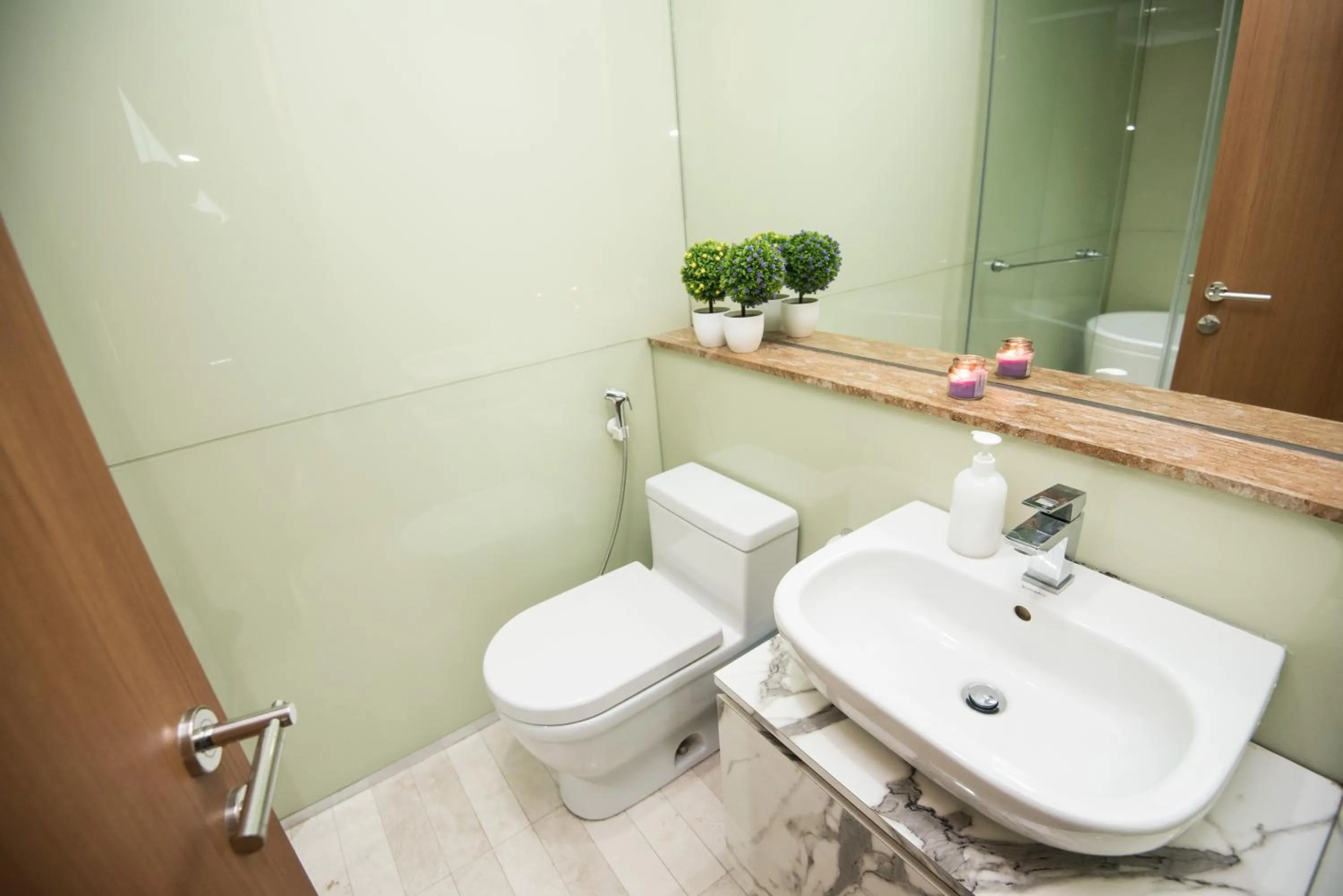 Bathroom in Soho Suites @ KLCC by Luxury Suites Asia