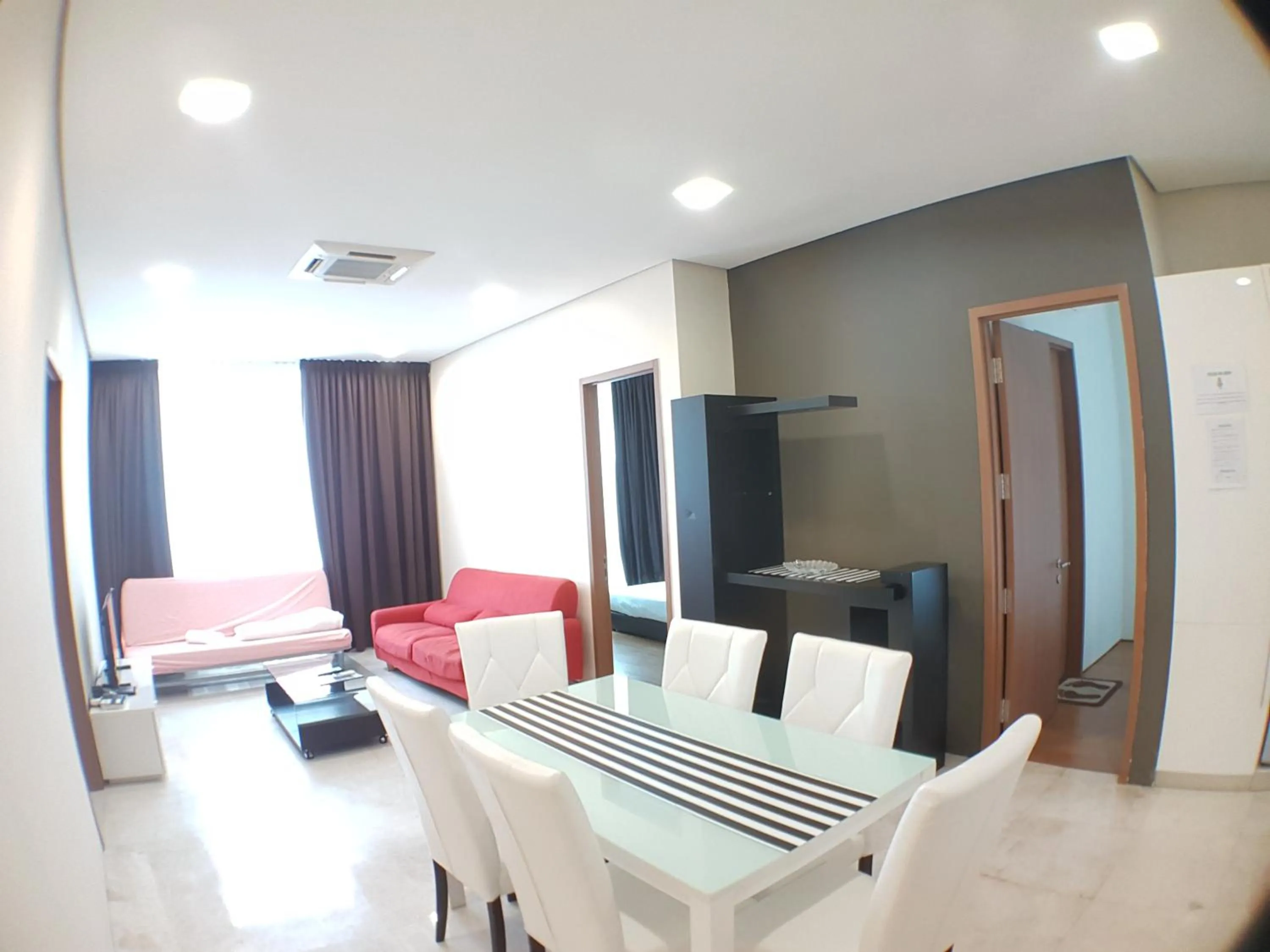 Living room in Soho Suites @ KLCC by Luxury Suites Asia