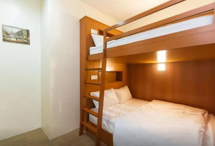 bunk bed, Bed in Penang Hill Lodge