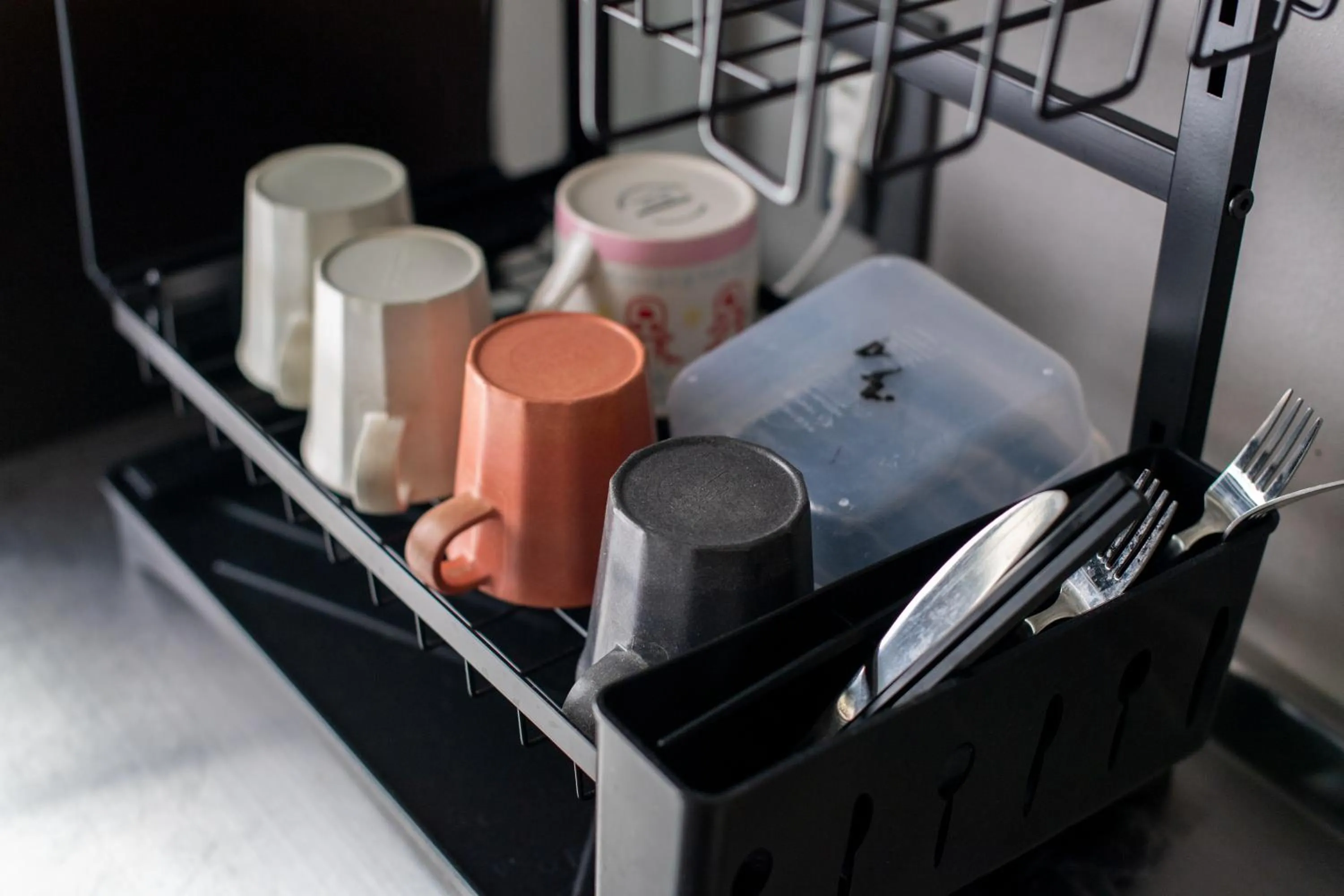 Communal kitchen in Imano Tokyo Hostel