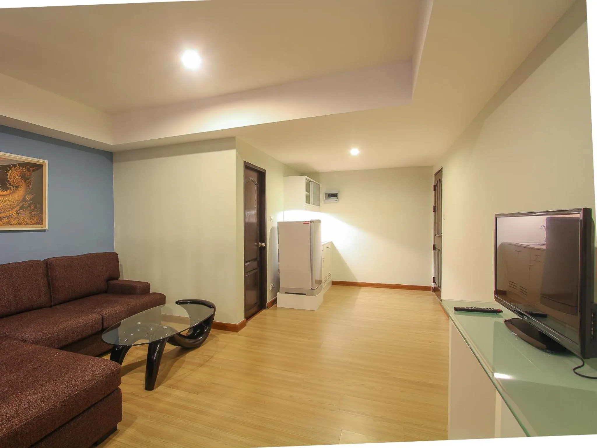 Living room in Huahin City View