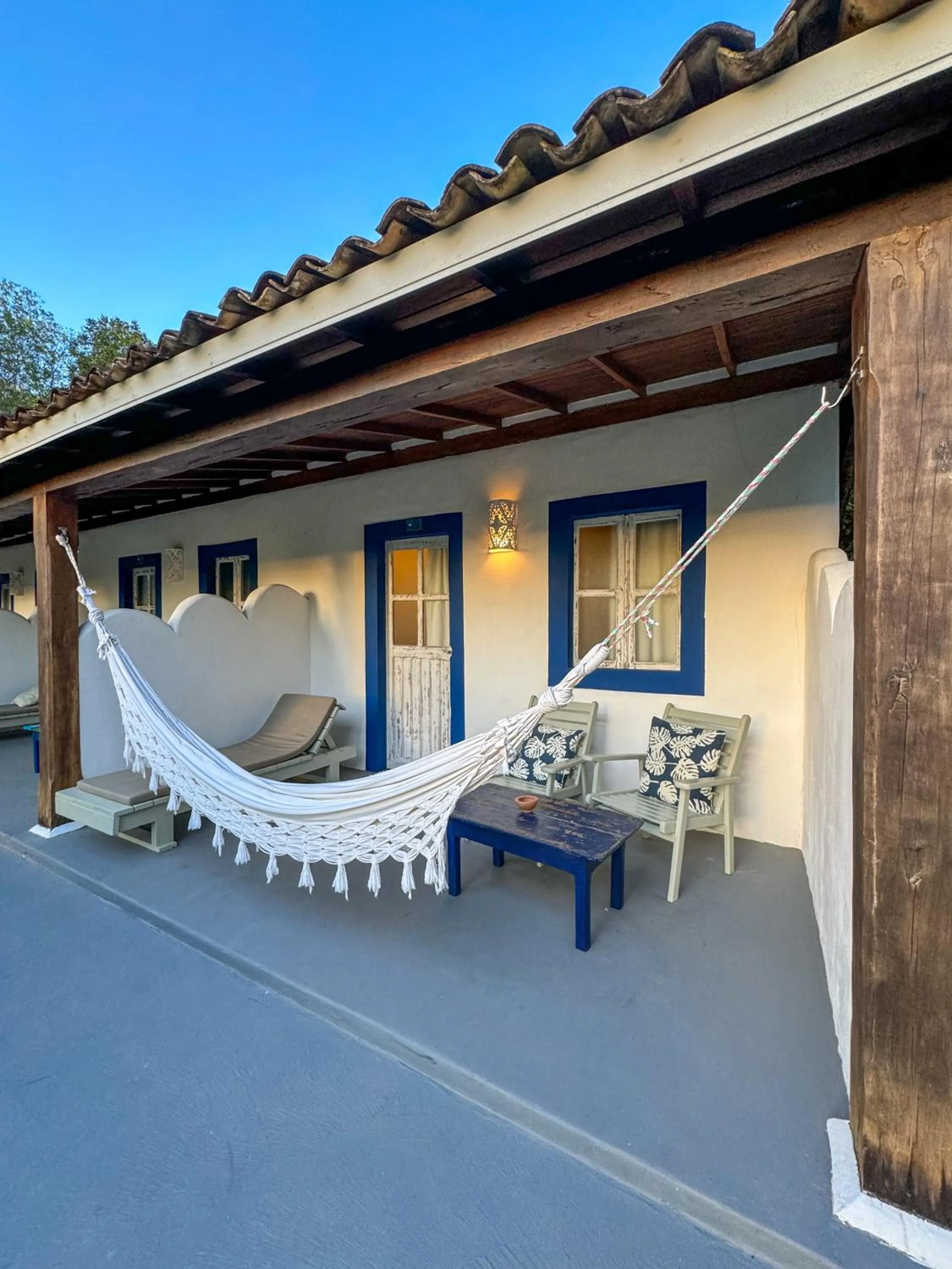 Patio in Rio Da Barra Villa Hotel