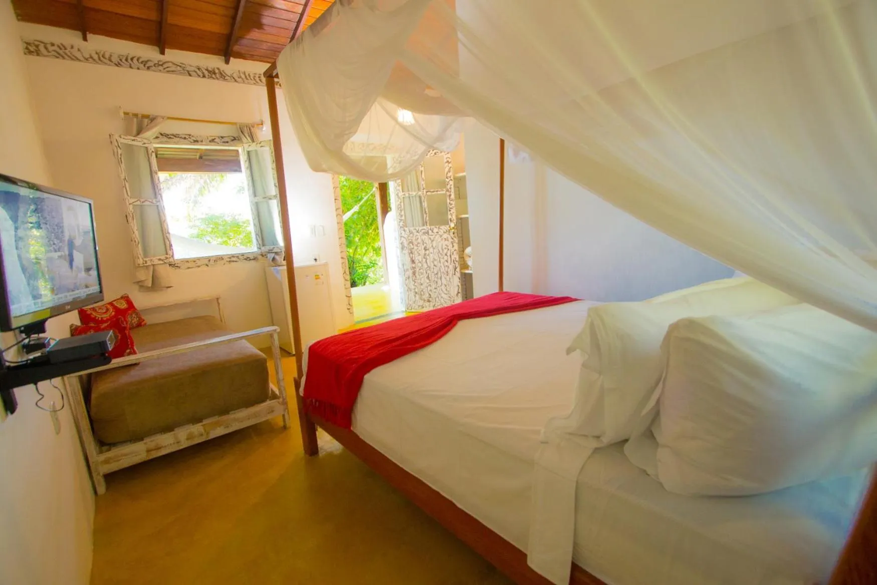 Bed in Rio Da Barra Villa Hotel