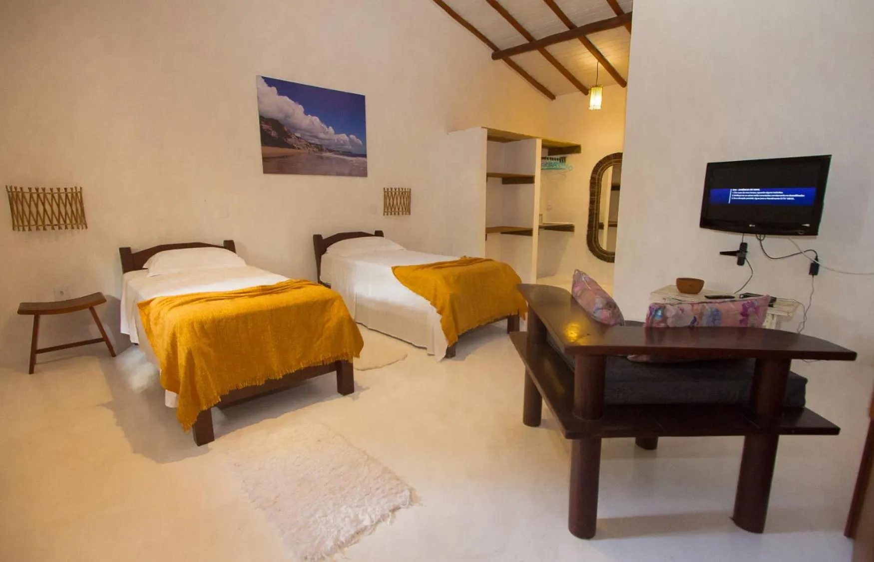 Bed in Rio Da Barra Villa Hotel