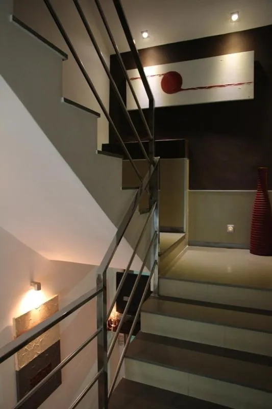 Decorative detail in Hostal Central