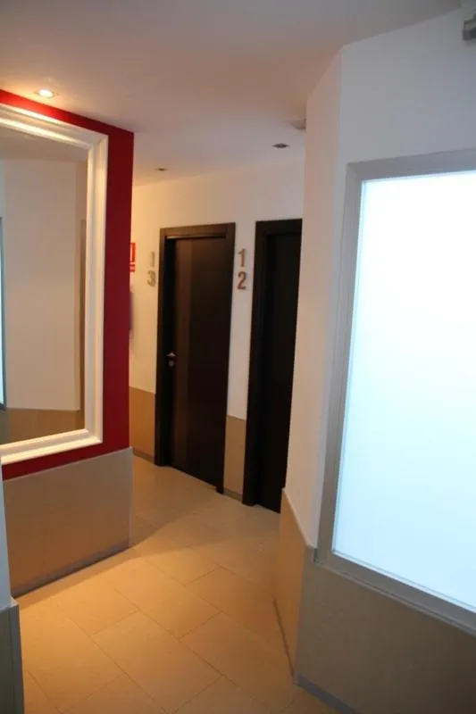 Decorative detail in Hostal Central