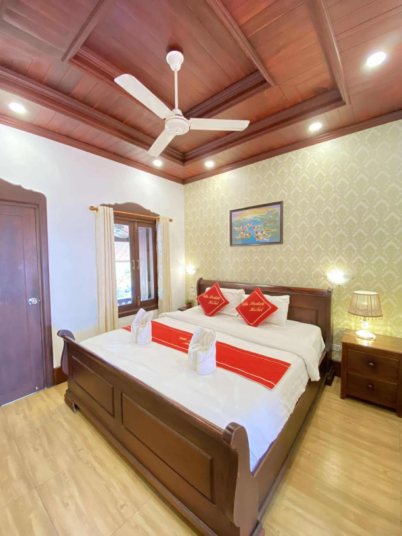 Bedroom, Bed in Villa Sirikili Hotel Luang Prabang