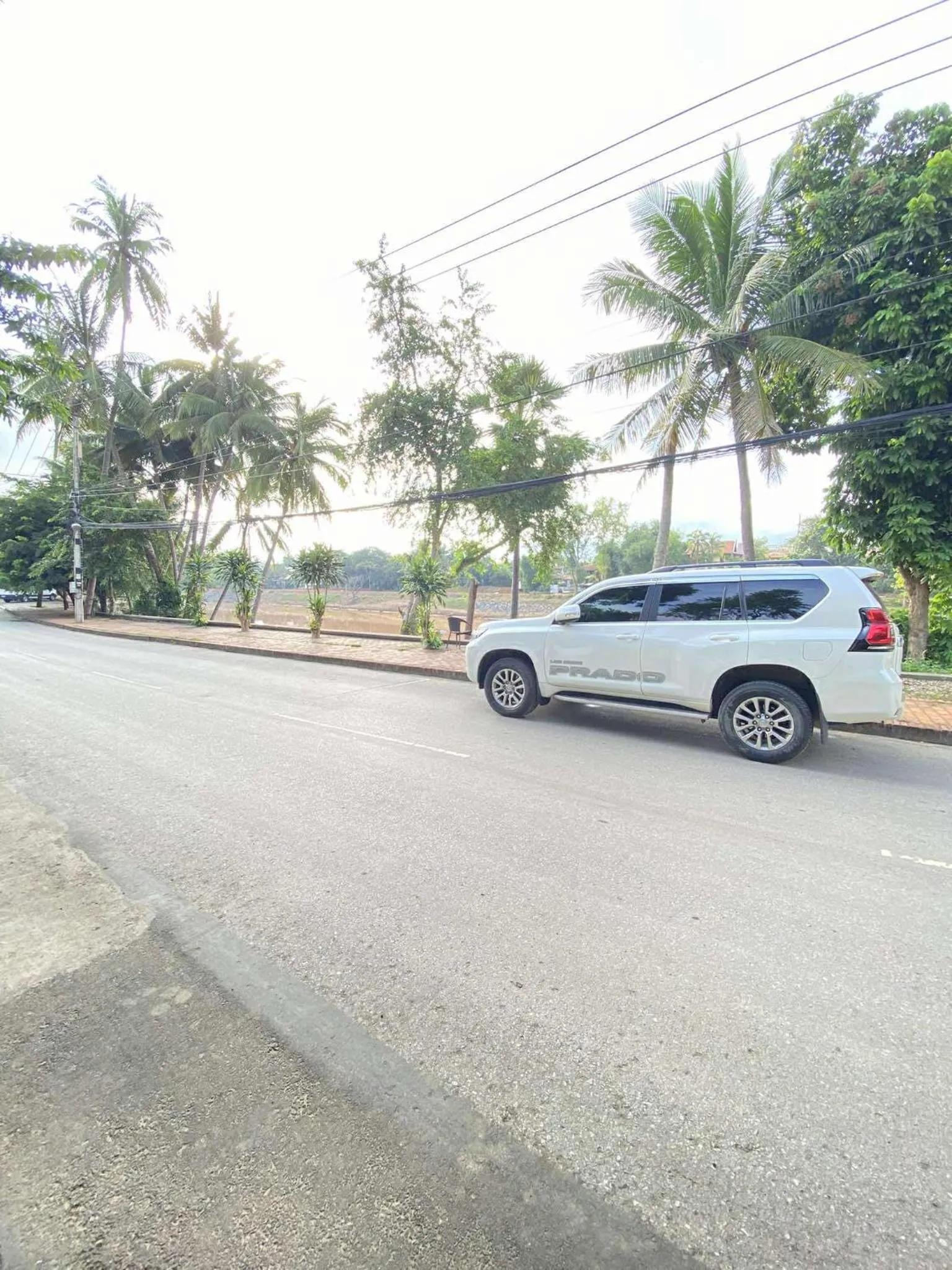 Parking in Villa Sirikili Hotel Luang Prabang