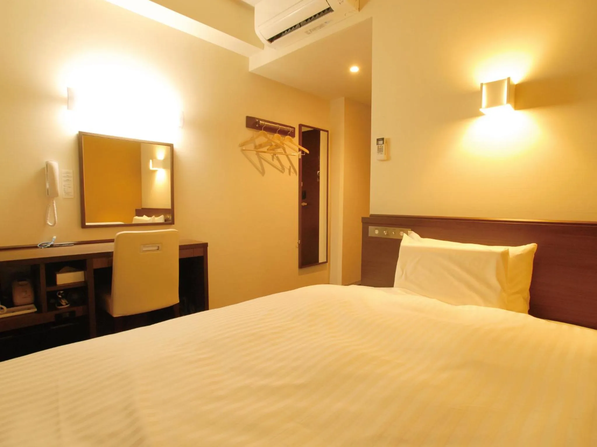 Bed in AB Hotel Fukaya