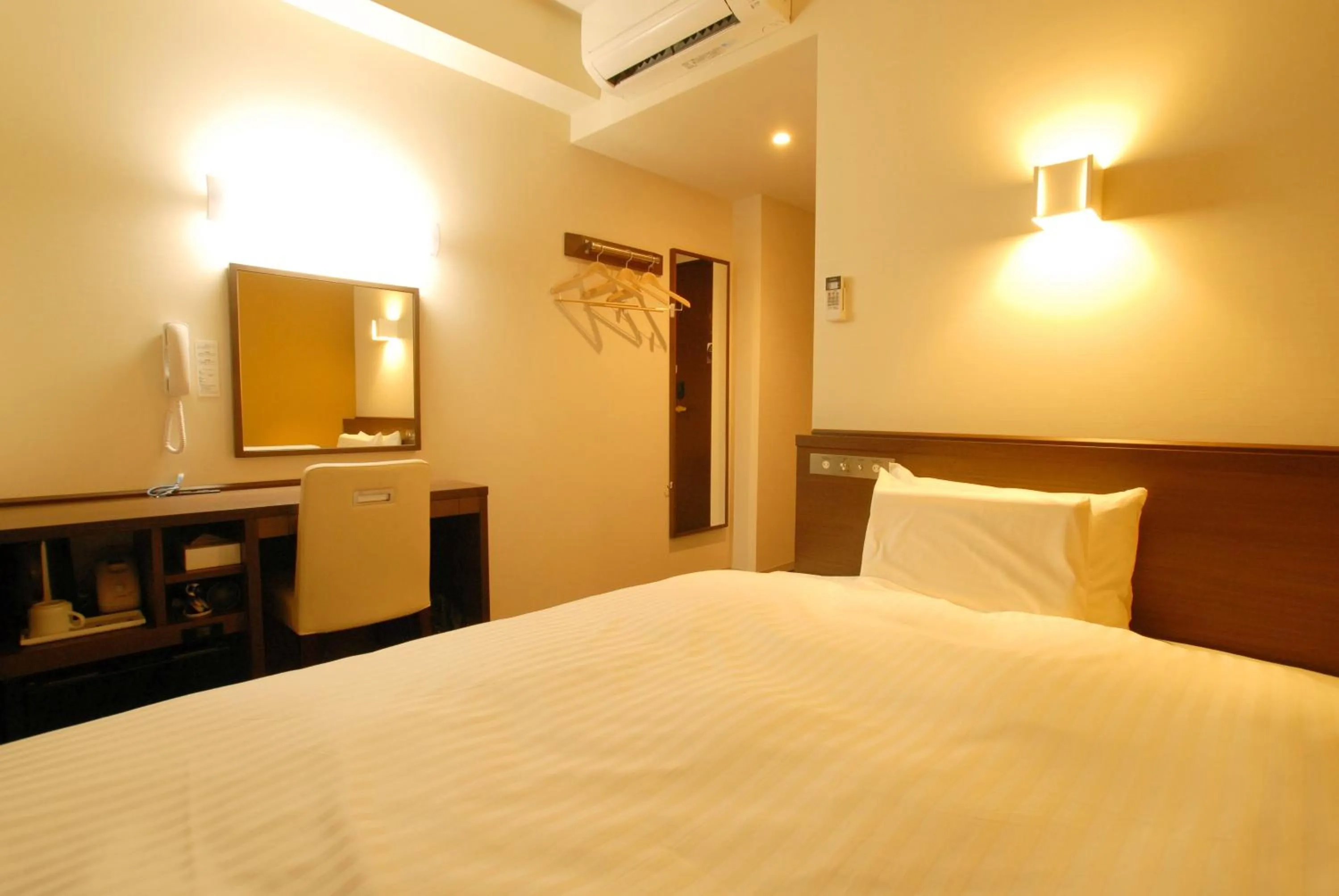 Bed in AB Hotel Fukaya