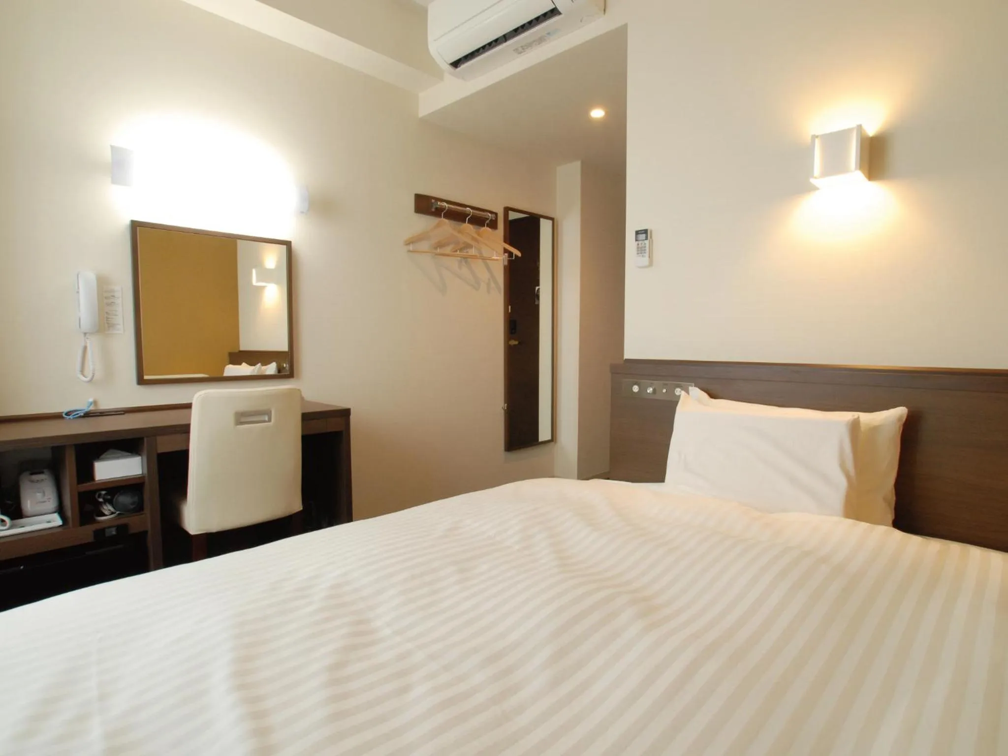 Bed in AB Hotel Fukaya