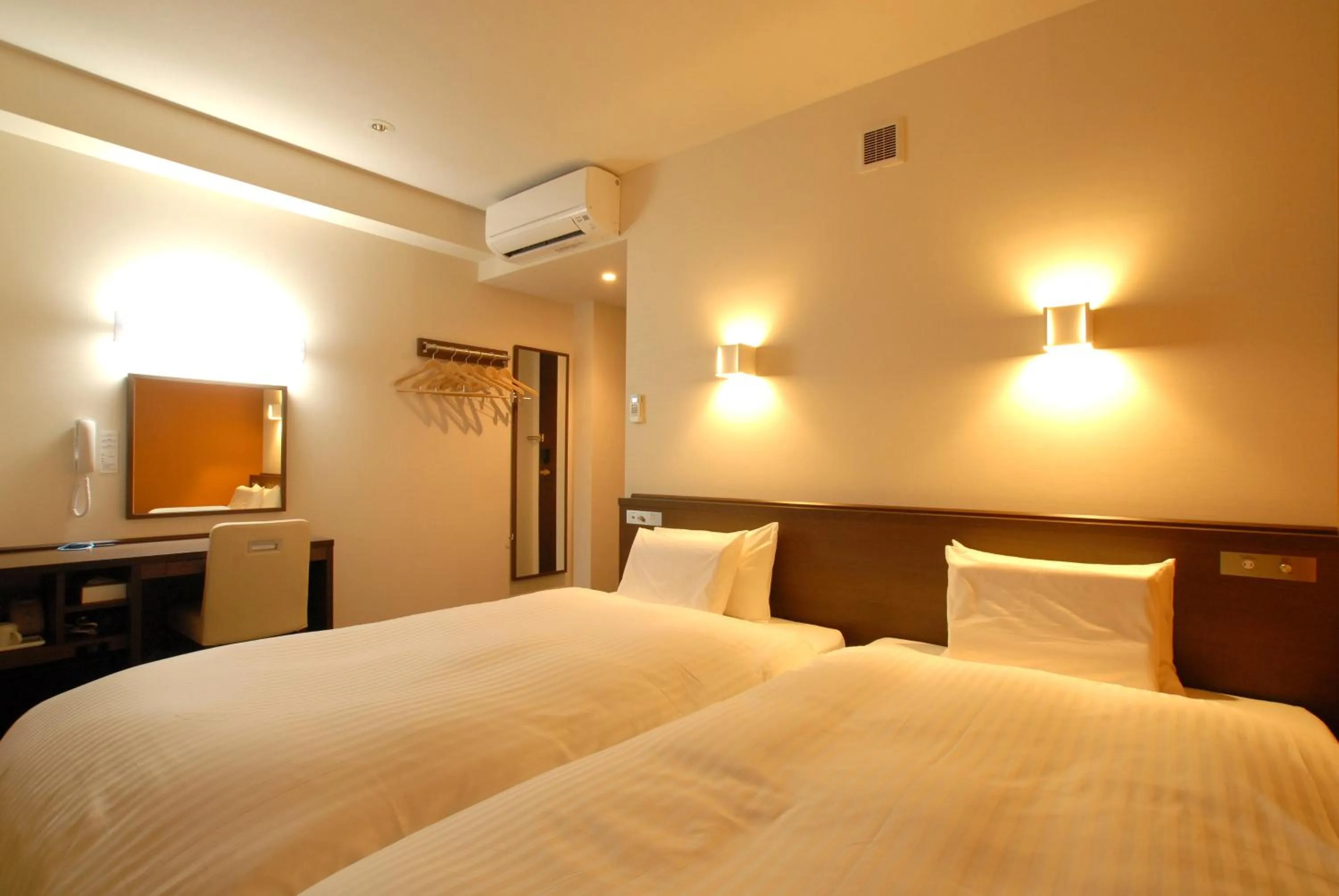 Bed in AB Hotel Fukaya