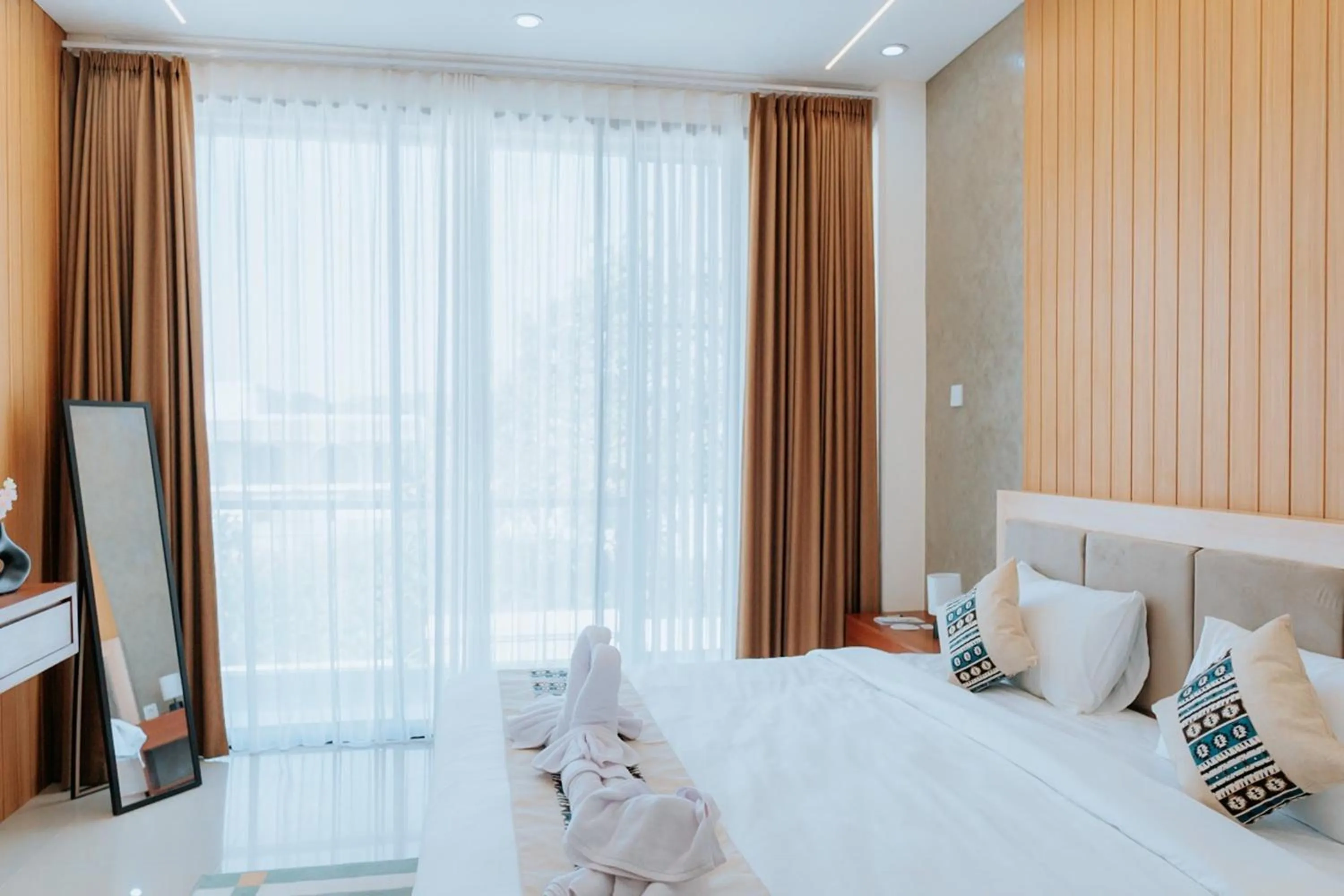 Bed in Slokayana Villas