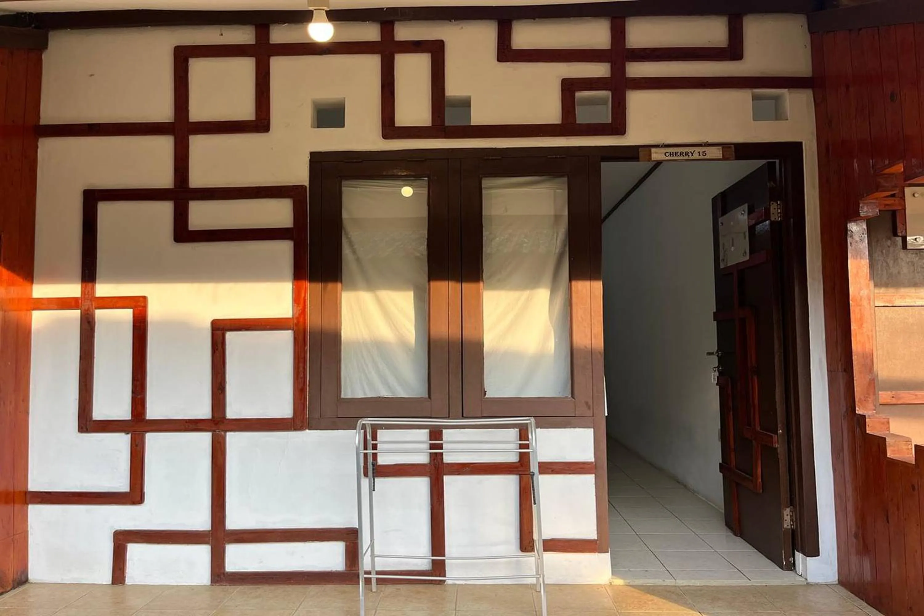 Facade/entrance in Tjapoeng Resort Pancawati