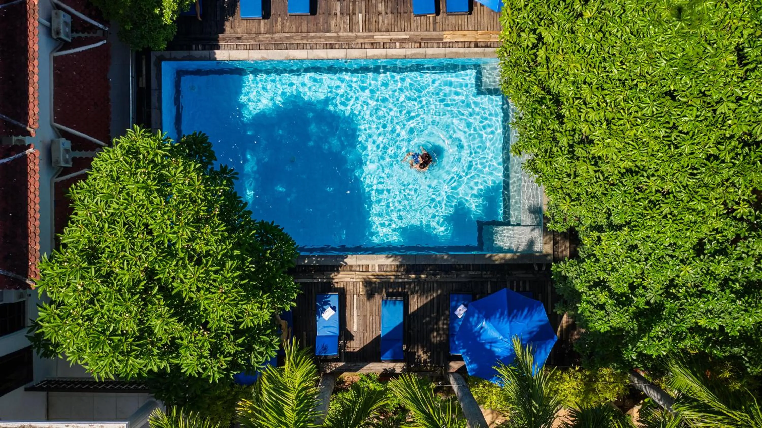 Swimming pool in Hoian Nostalgia Hotel