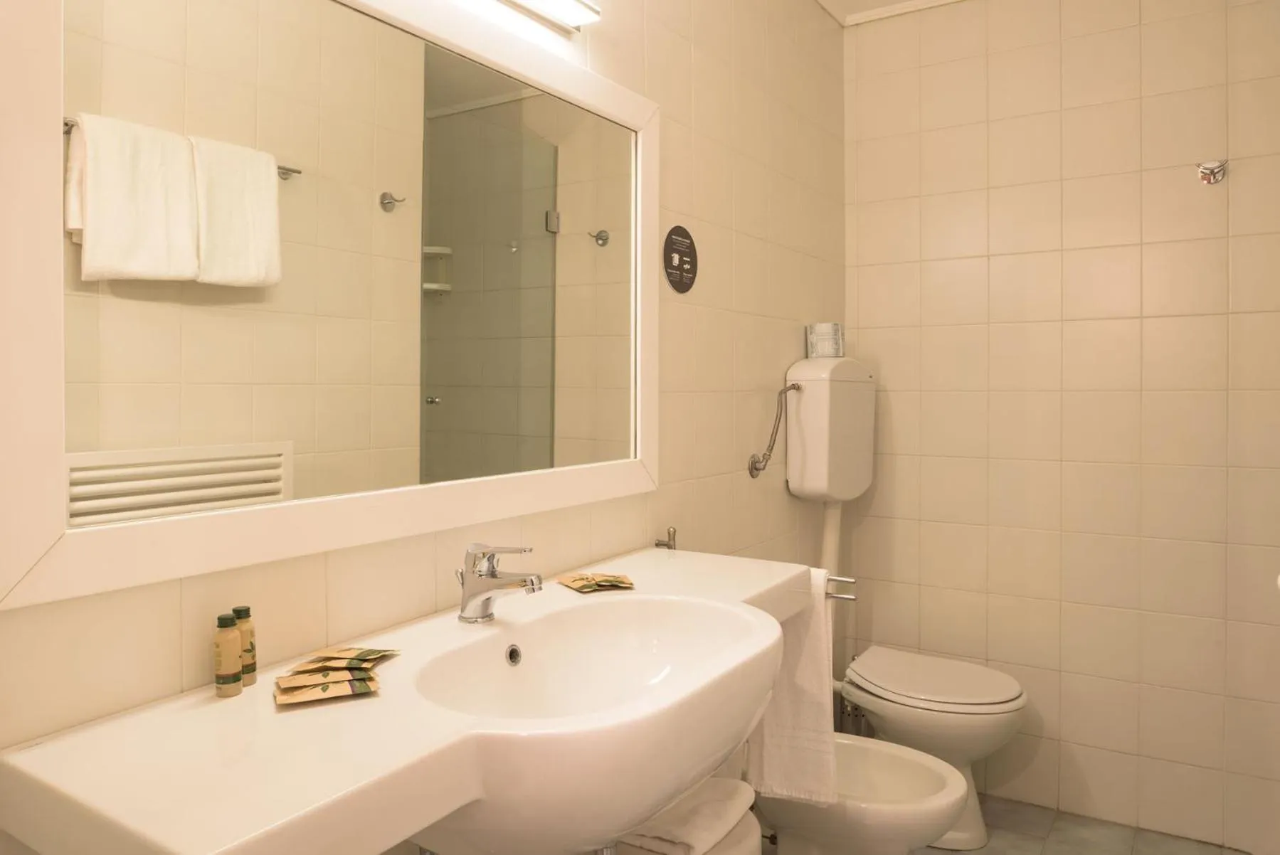 Bathroom in Hotel Arcadia