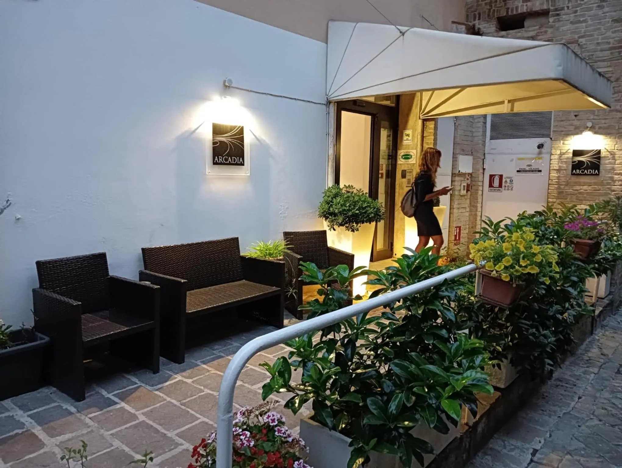 Property building in Hotel Arcadia