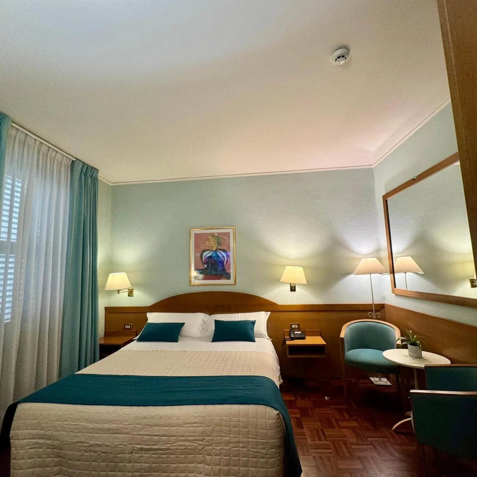 Bed in Hotel Arcadia