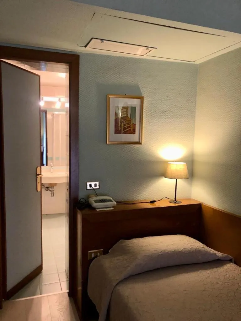 Bed in Hotel Arcadia