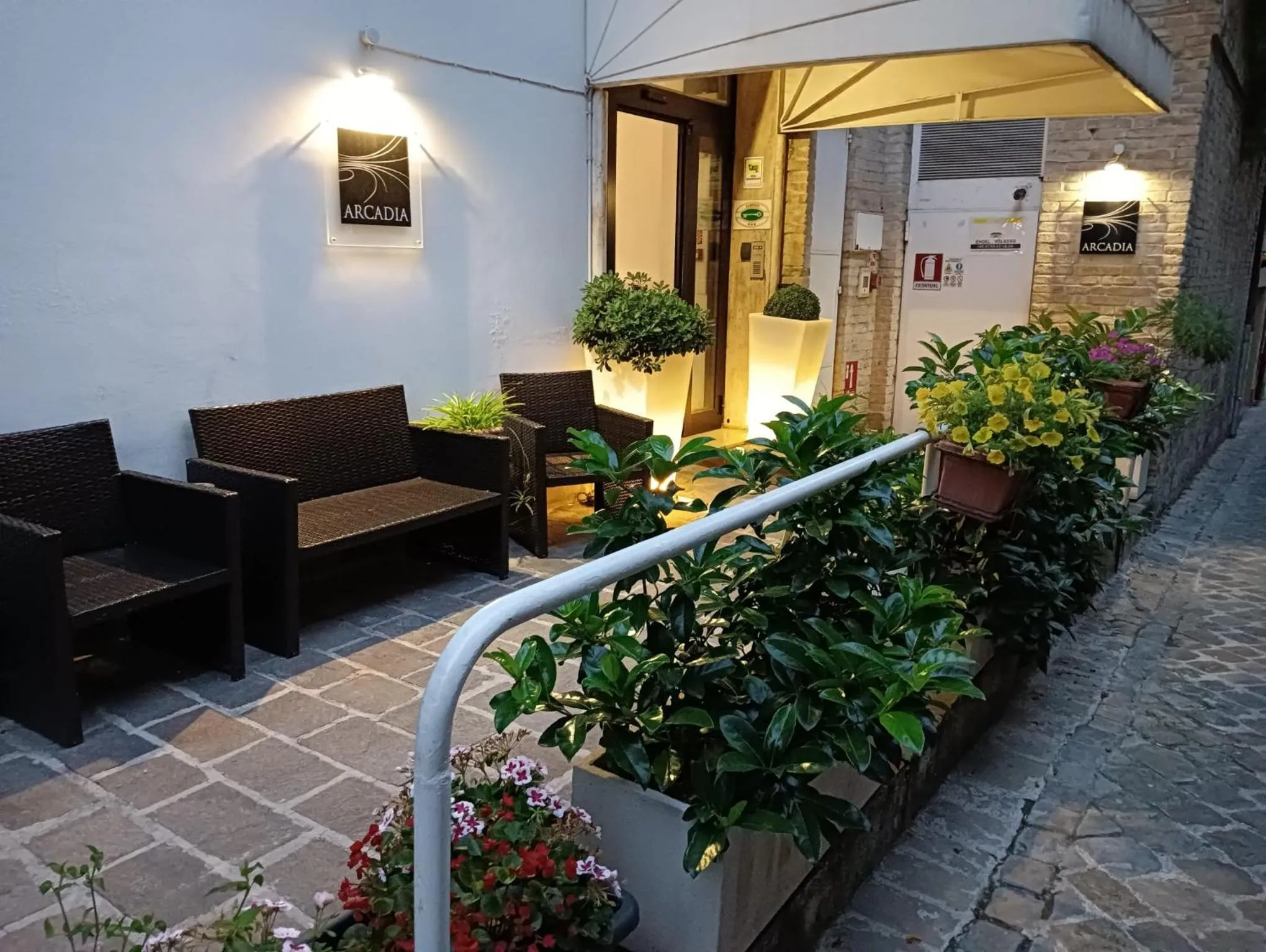 Property building in Hotel Arcadia