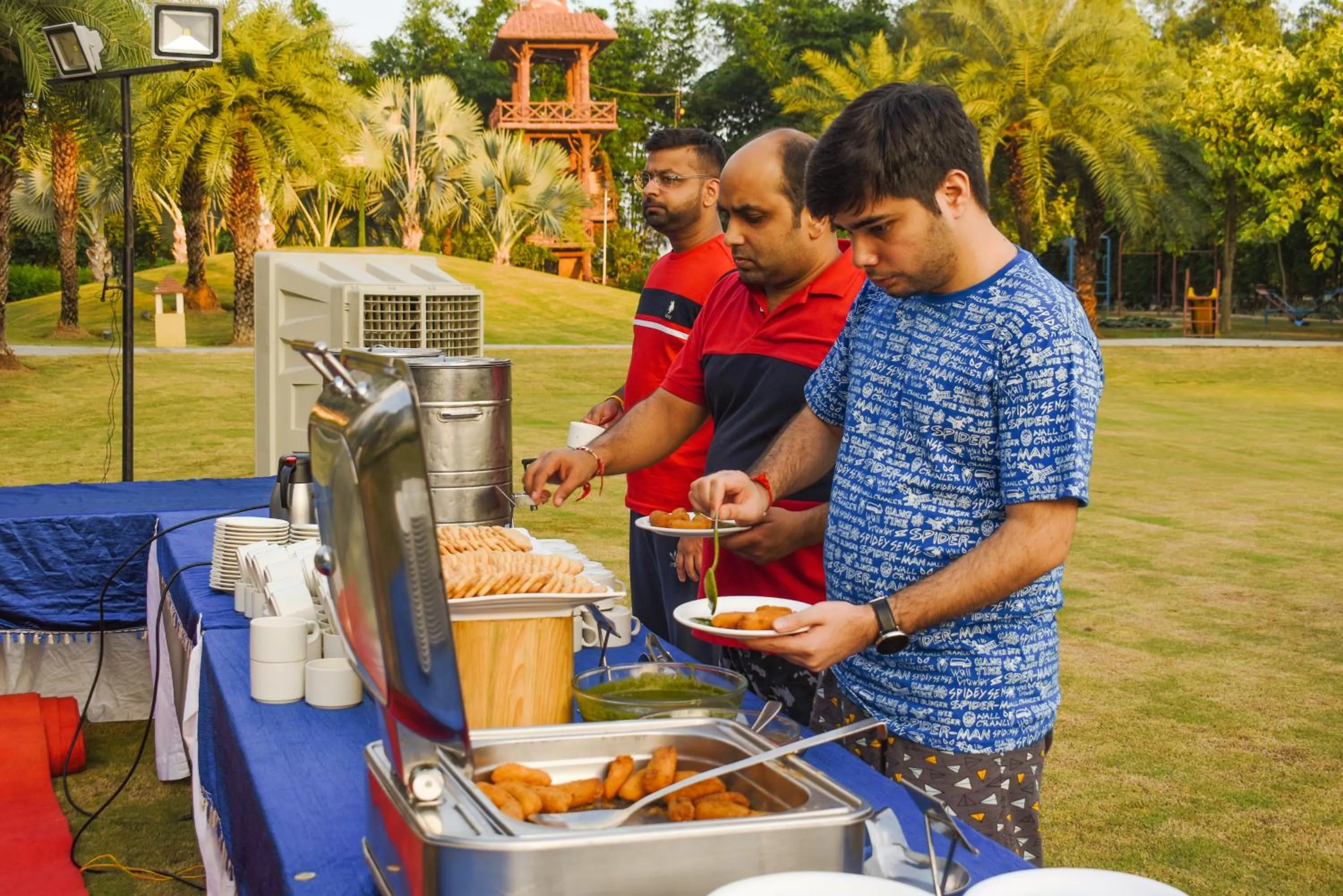 Buffet breakfast in Resort De Coracao - Corbett , Uttarakhand