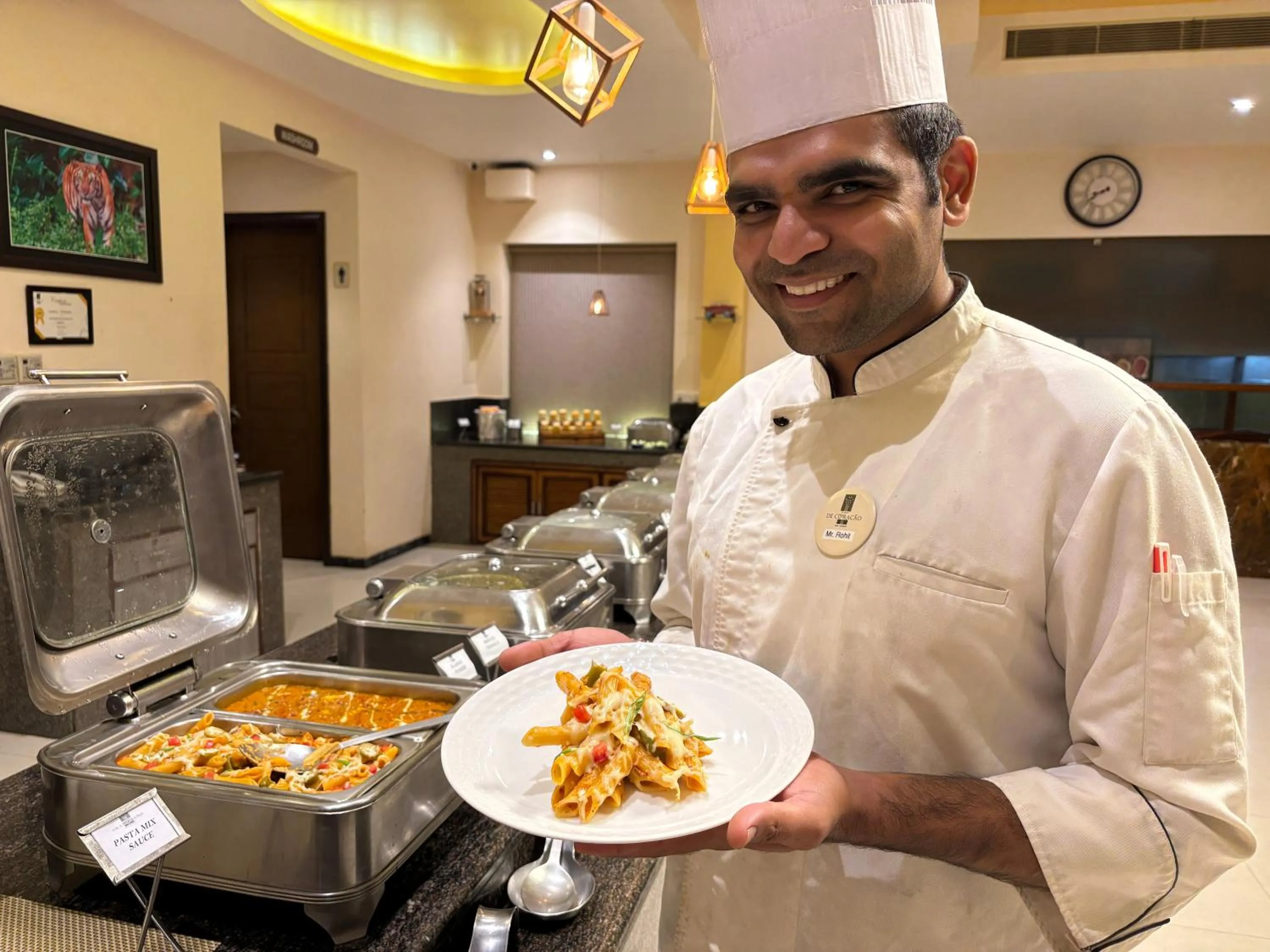 Restaurant/places to eat in Resort De Coracao - Corbett , Uttarakhand