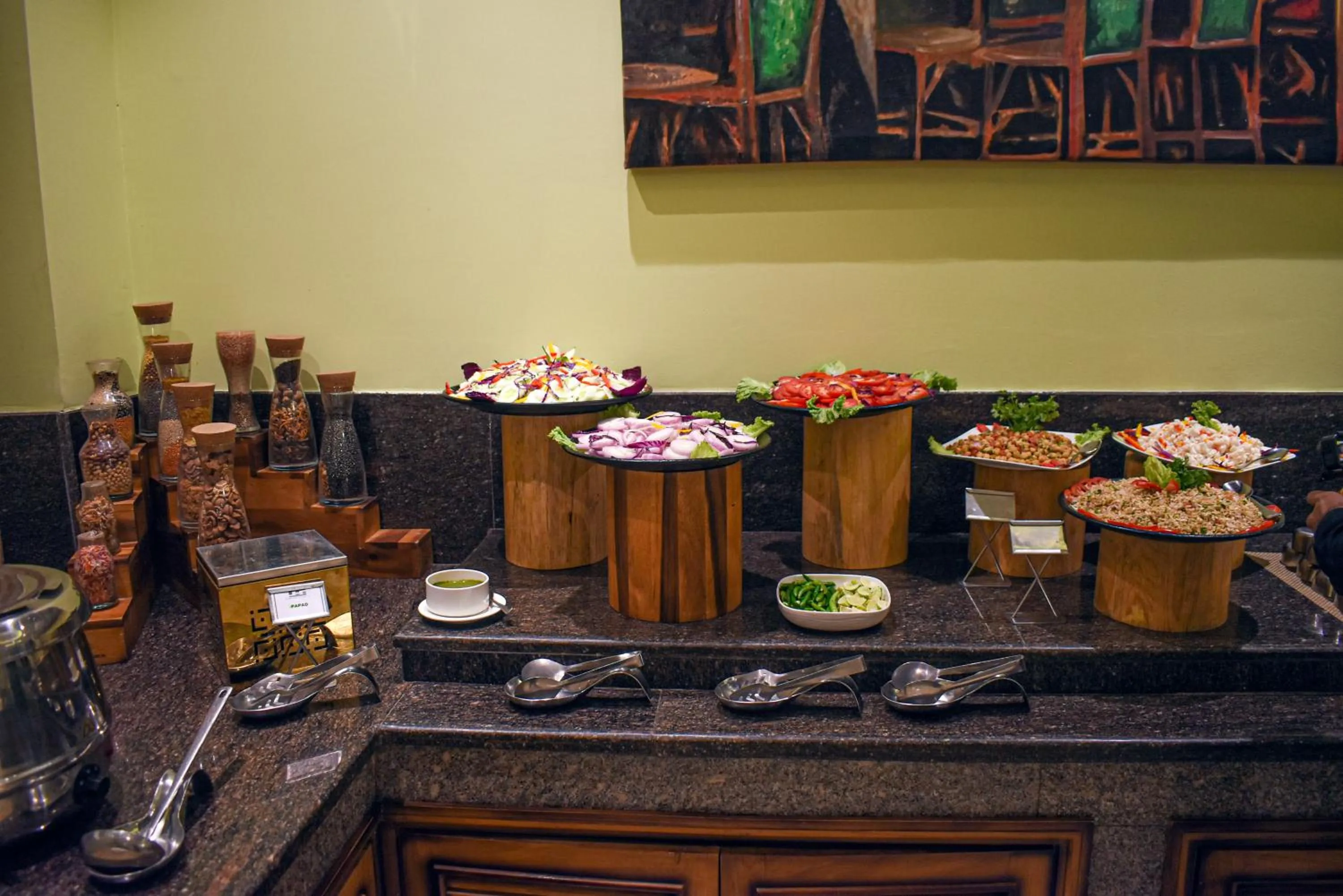 Buffet breakfast in Resort De Coracao - Corbett , Uttarakhand