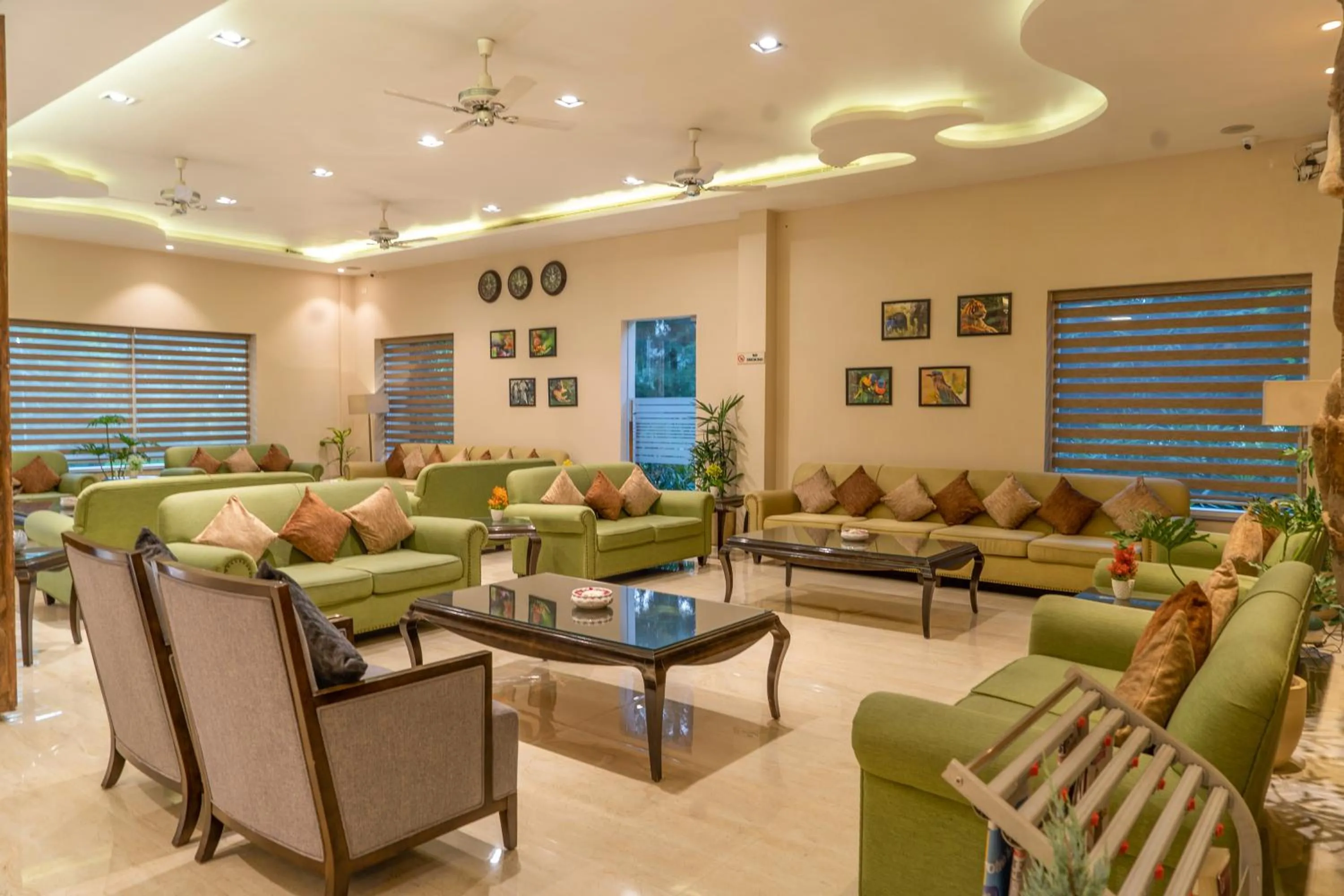Lobby or reception in Resort De Coracao - Corbett , Uttarakhand