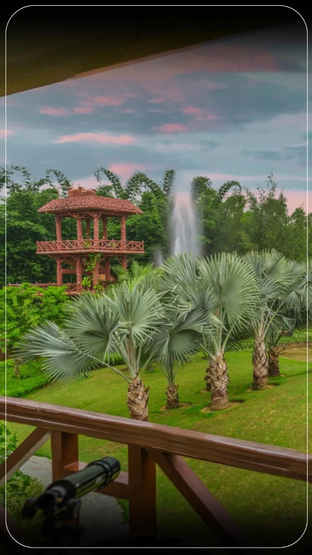 Garden in Resort De Coracao - Corbett , Uttarakhand