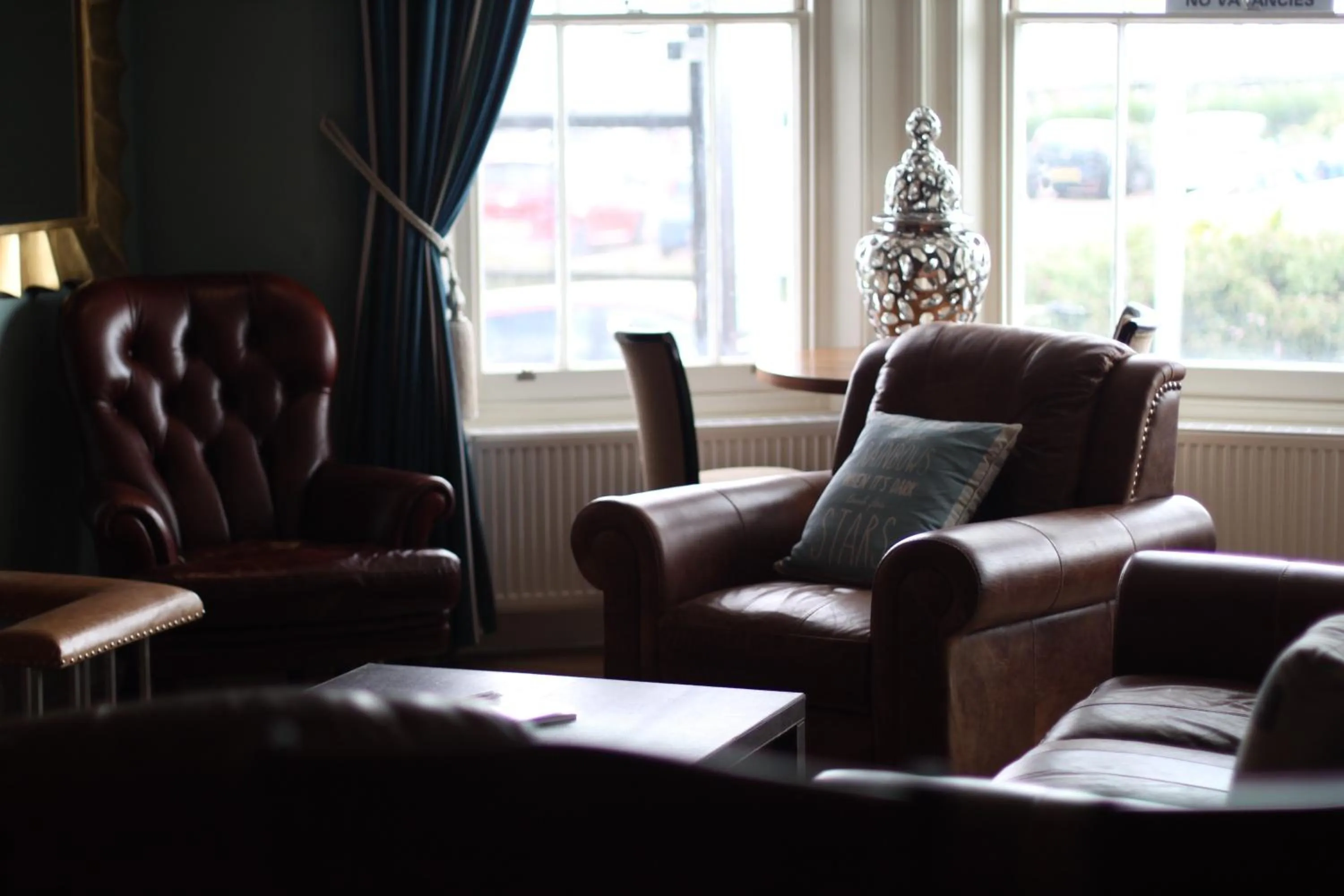 Seating area in The Clyffe Hotel