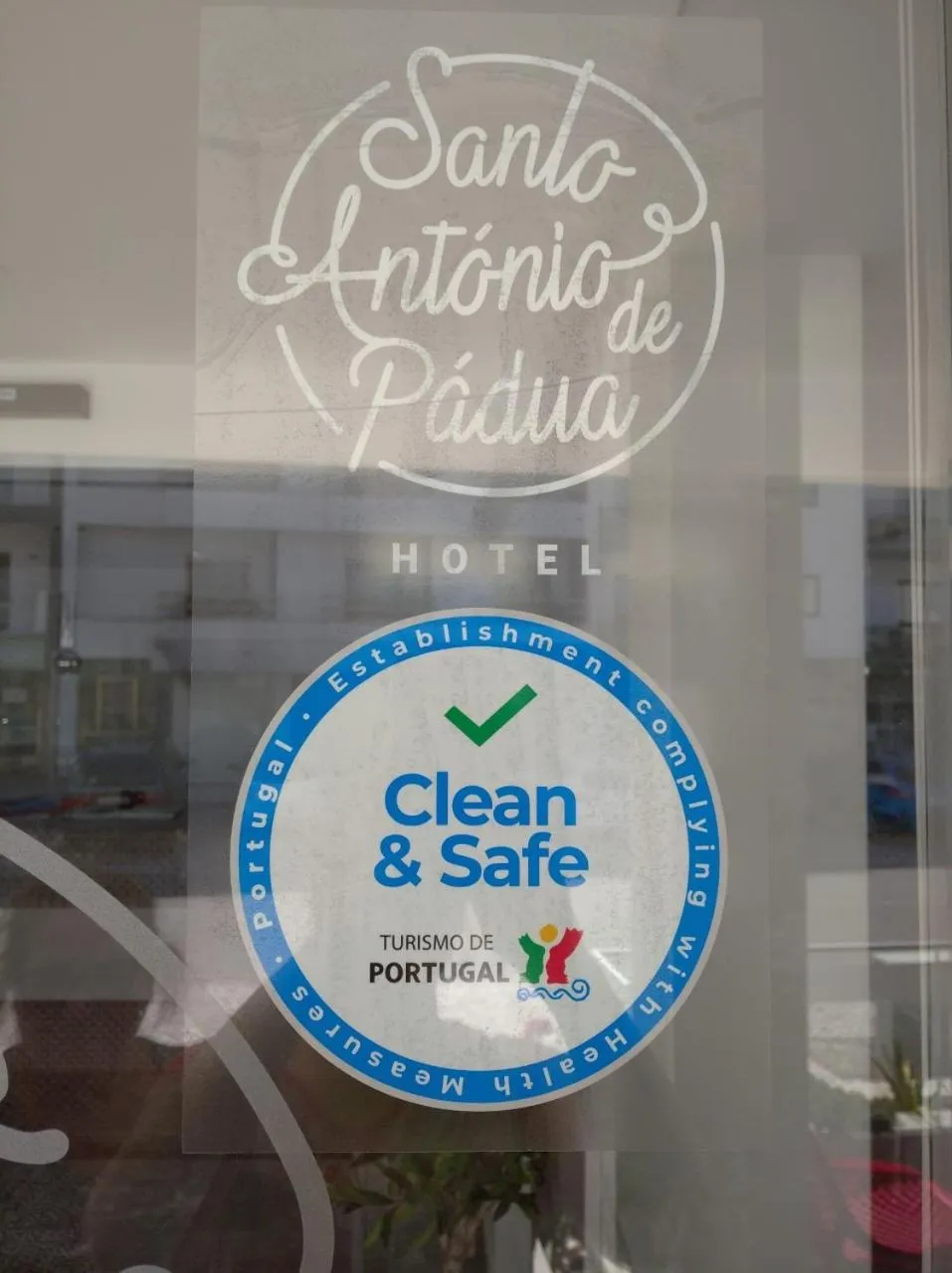Logo/Certificate/Sign in Hotel Santo António de Pádua