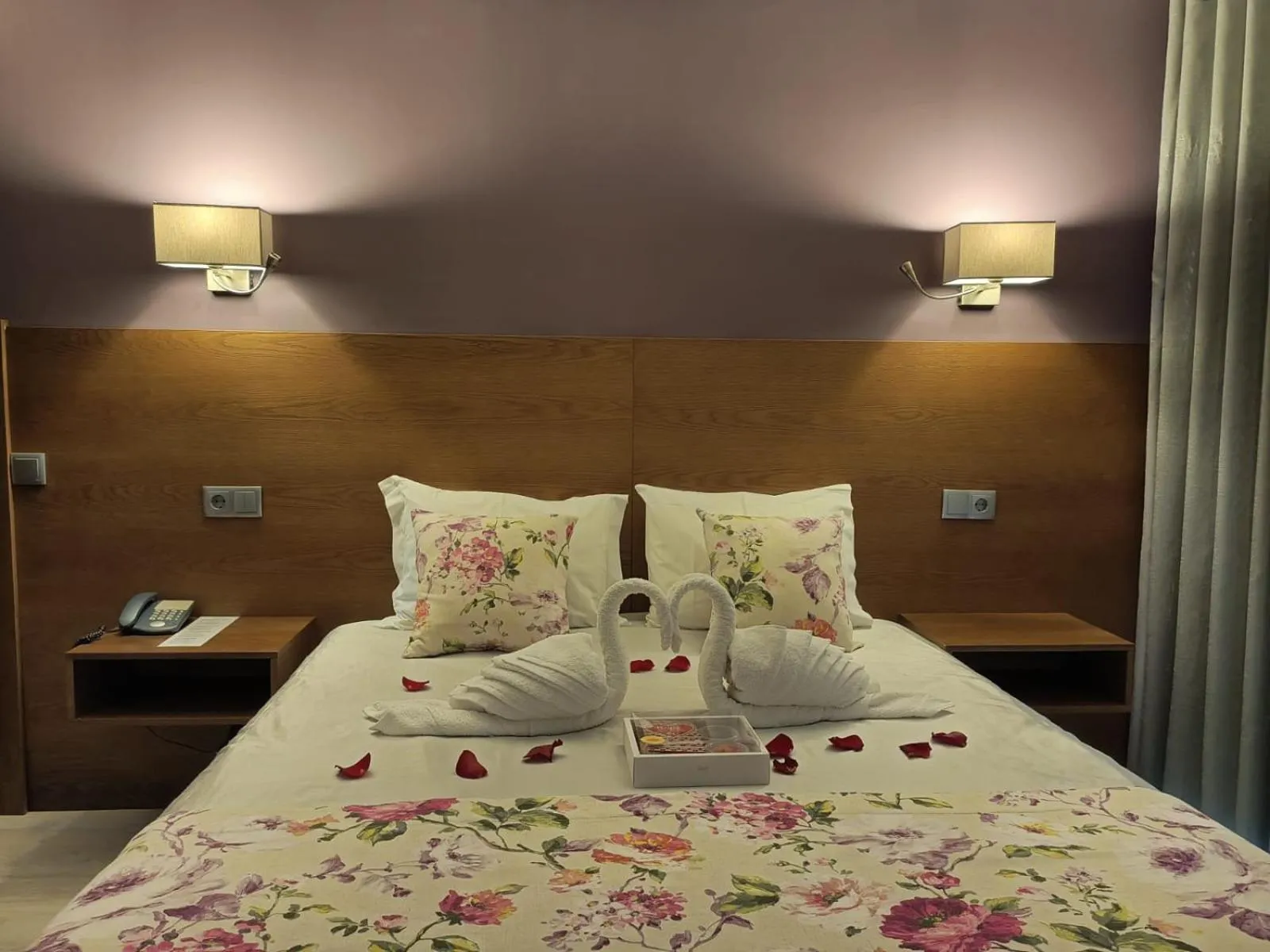 Bed in Hotel Santo António de Pádua