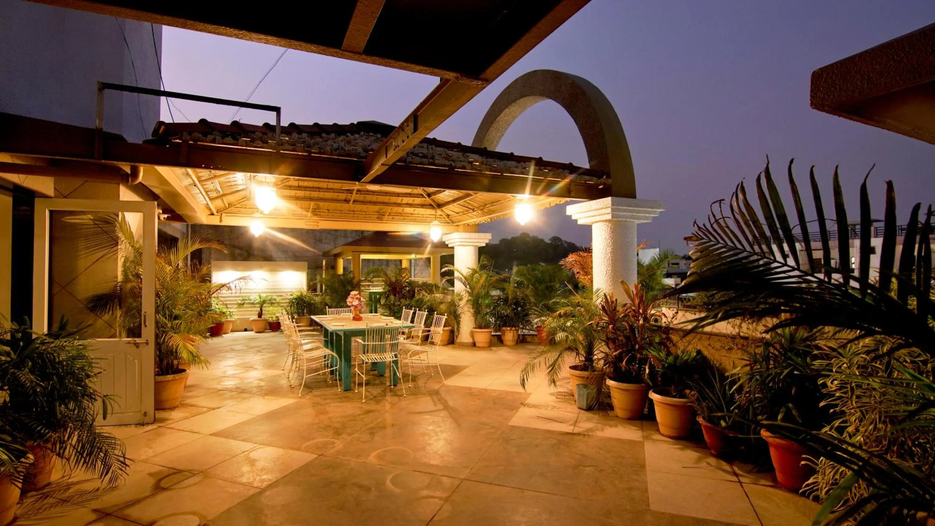 Balcony/Terrace in Hotel Amrta