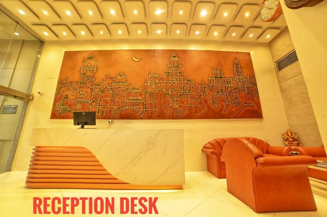 Lobby or reception in Hotel Amrta