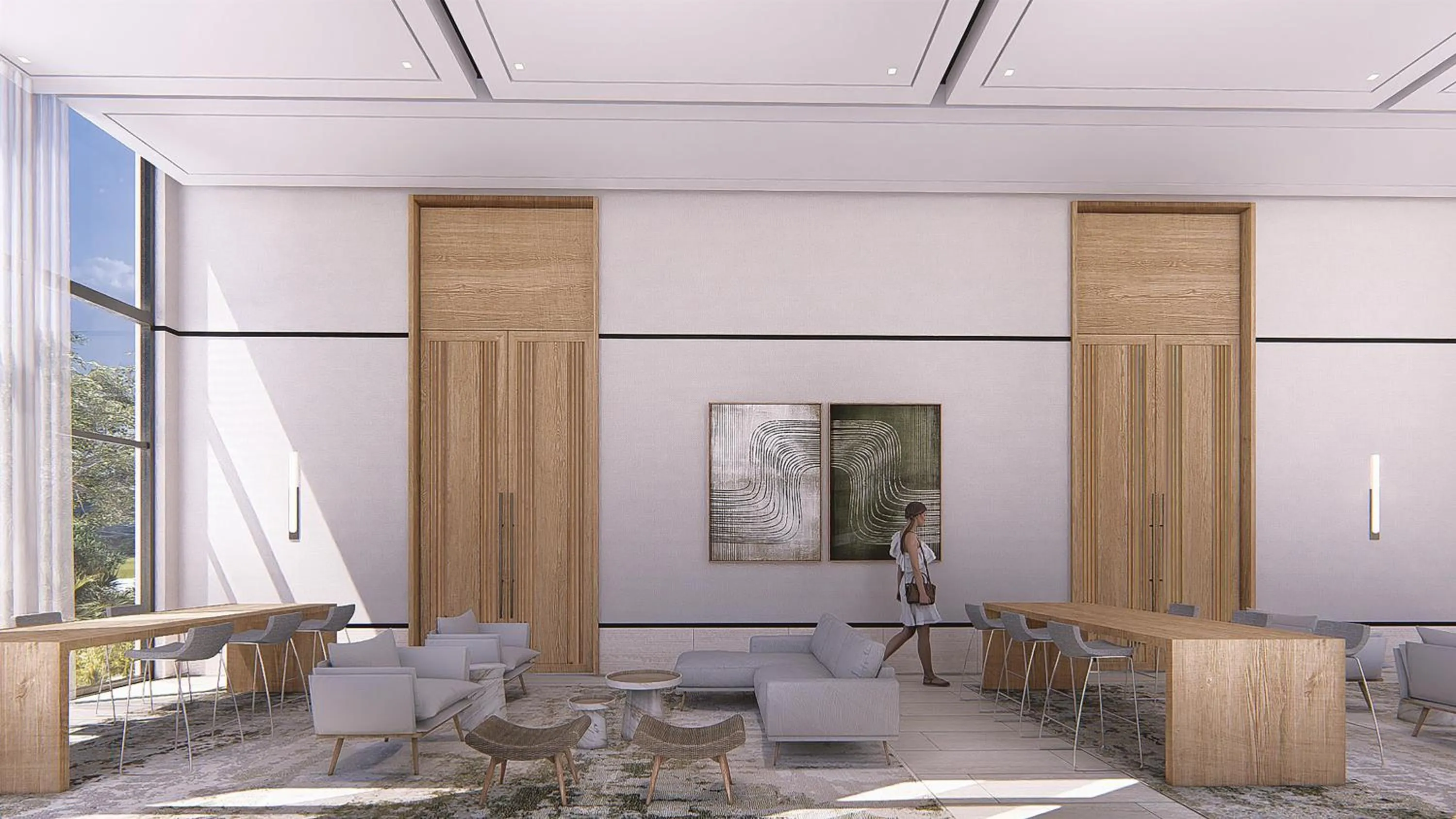 Lobby or reception in Hyatt Place Cancun Airport