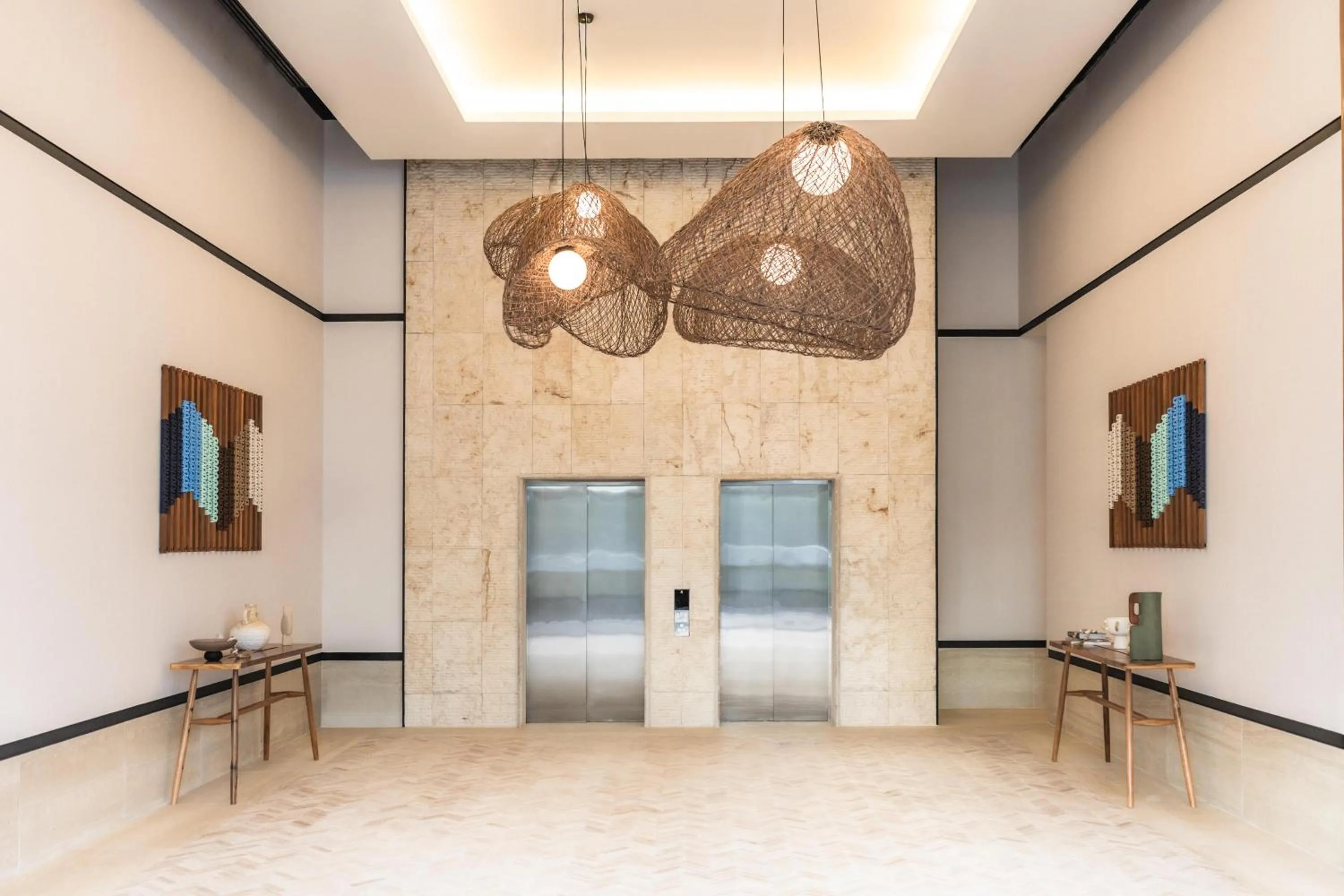 Lobby or reception in Hyatt Place Cancun Airport