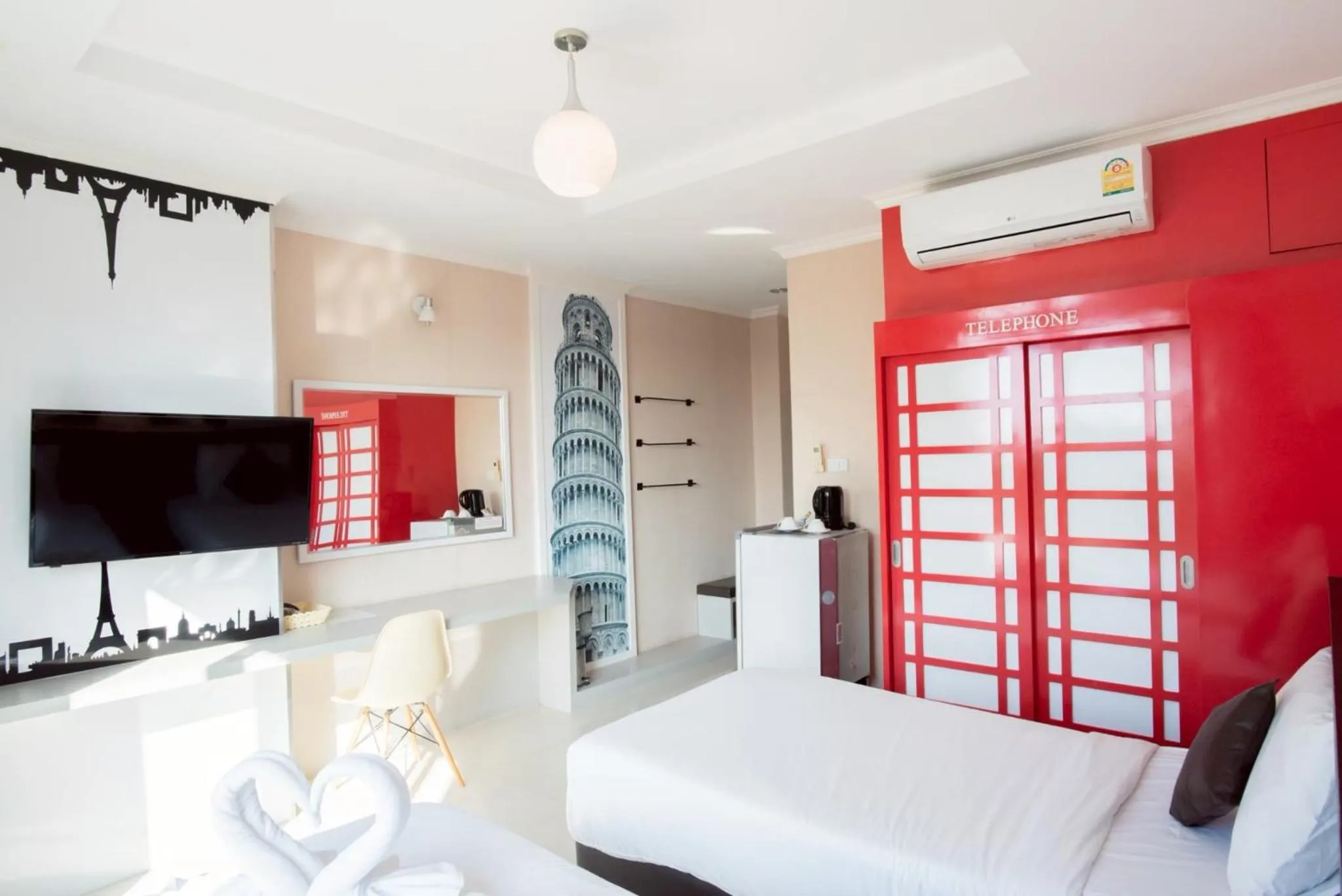 Bed in The Proud Hotel