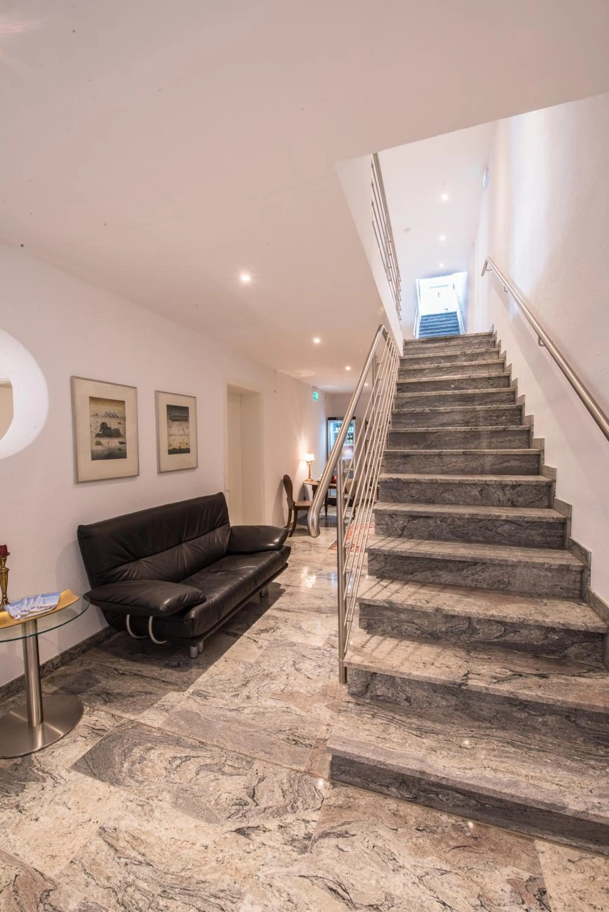 Lobby or reception in Hotel am Yachthafen