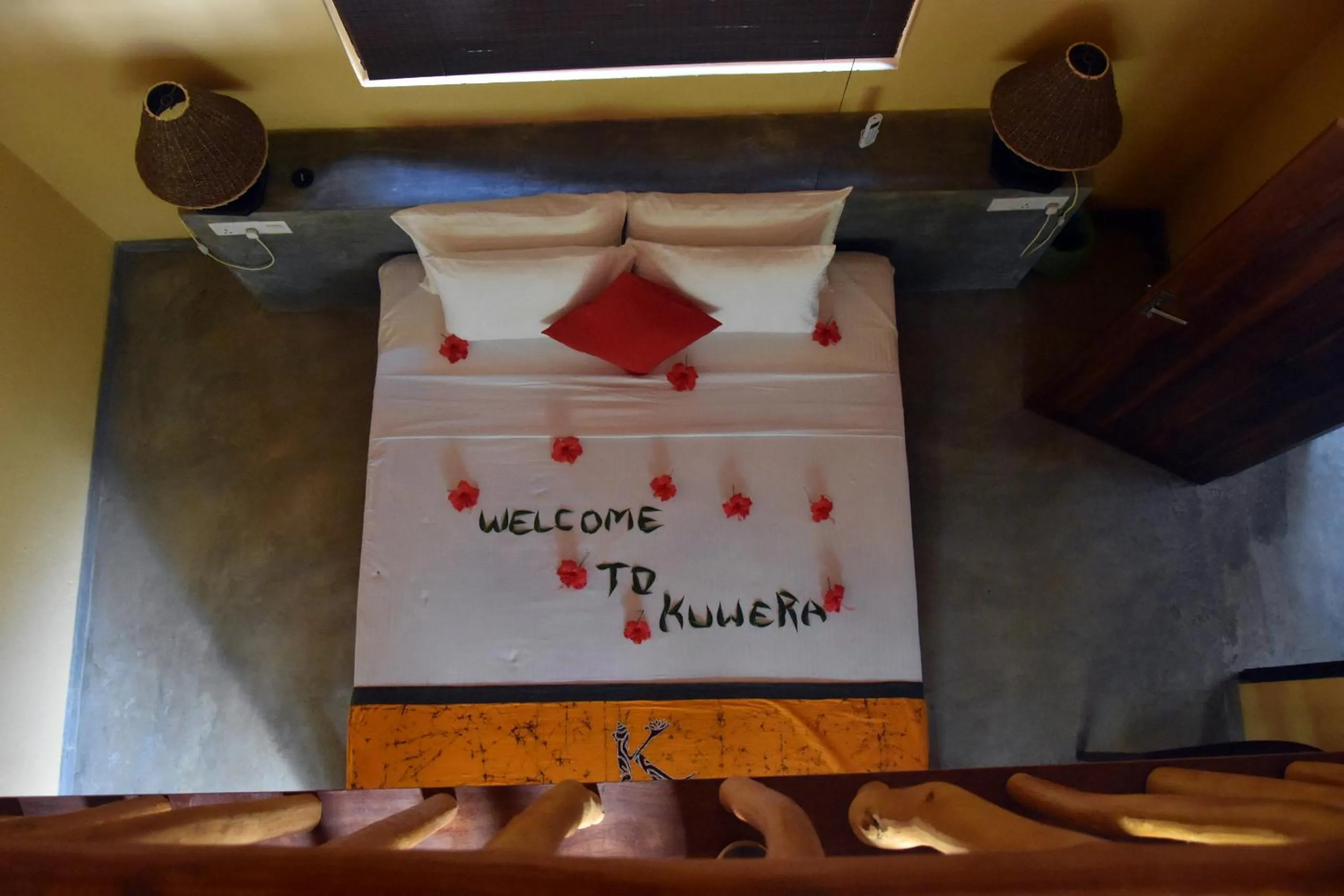 Bed in Kuwera Eco Lodge