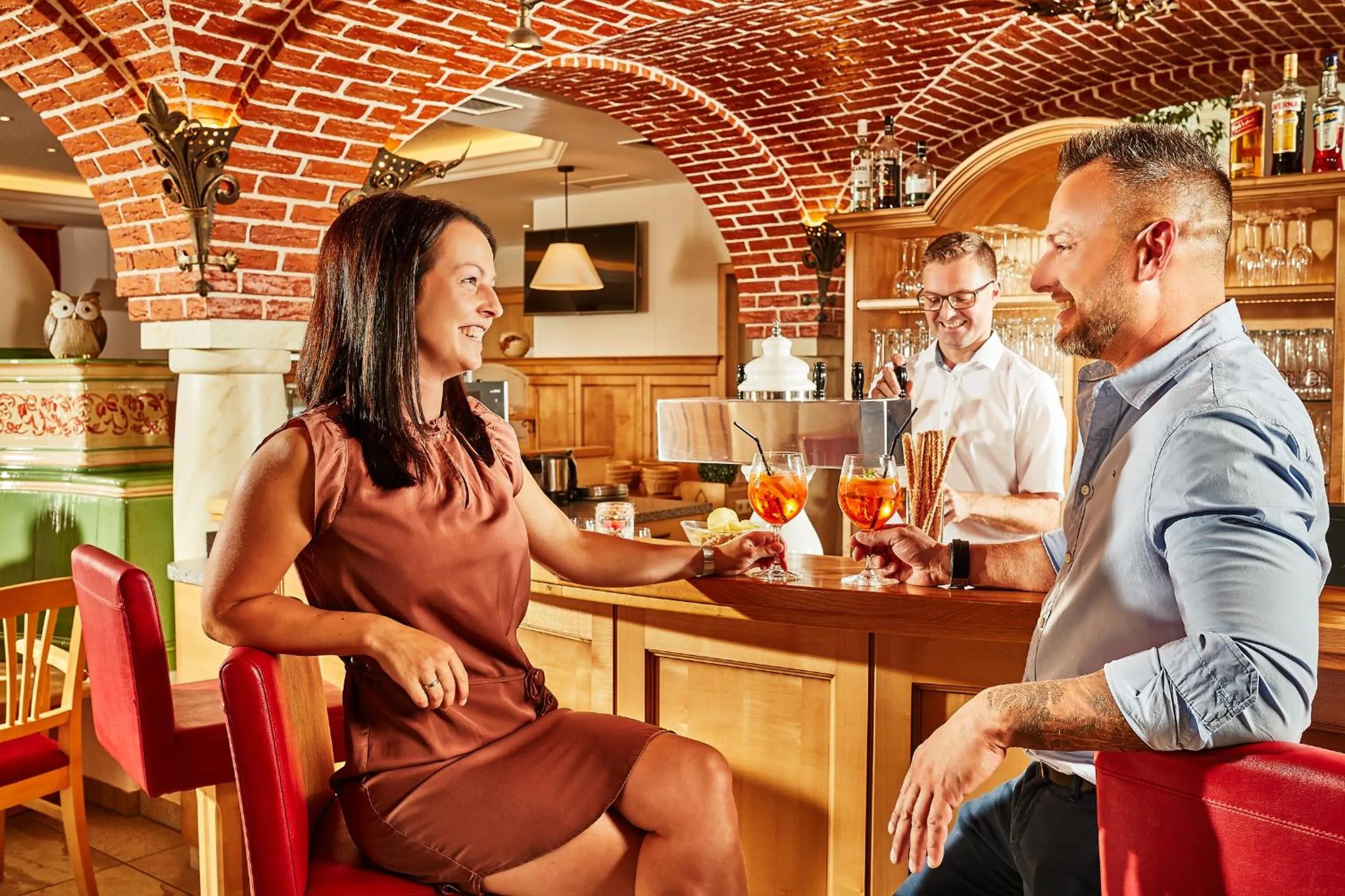 Lounge or bar in Donauhotel Lettnerhof