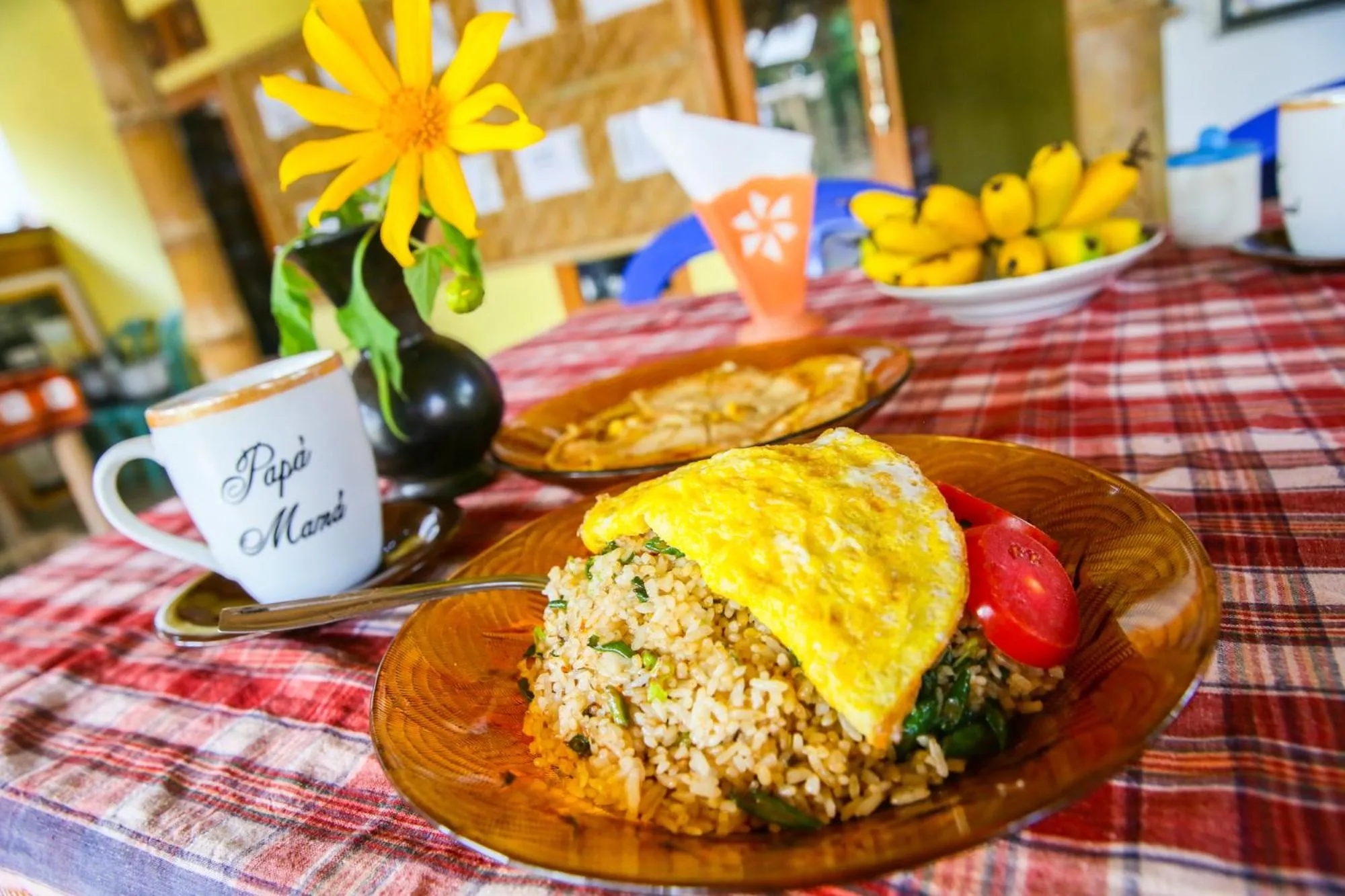 Breakfast in Kembang Kuning Cottages