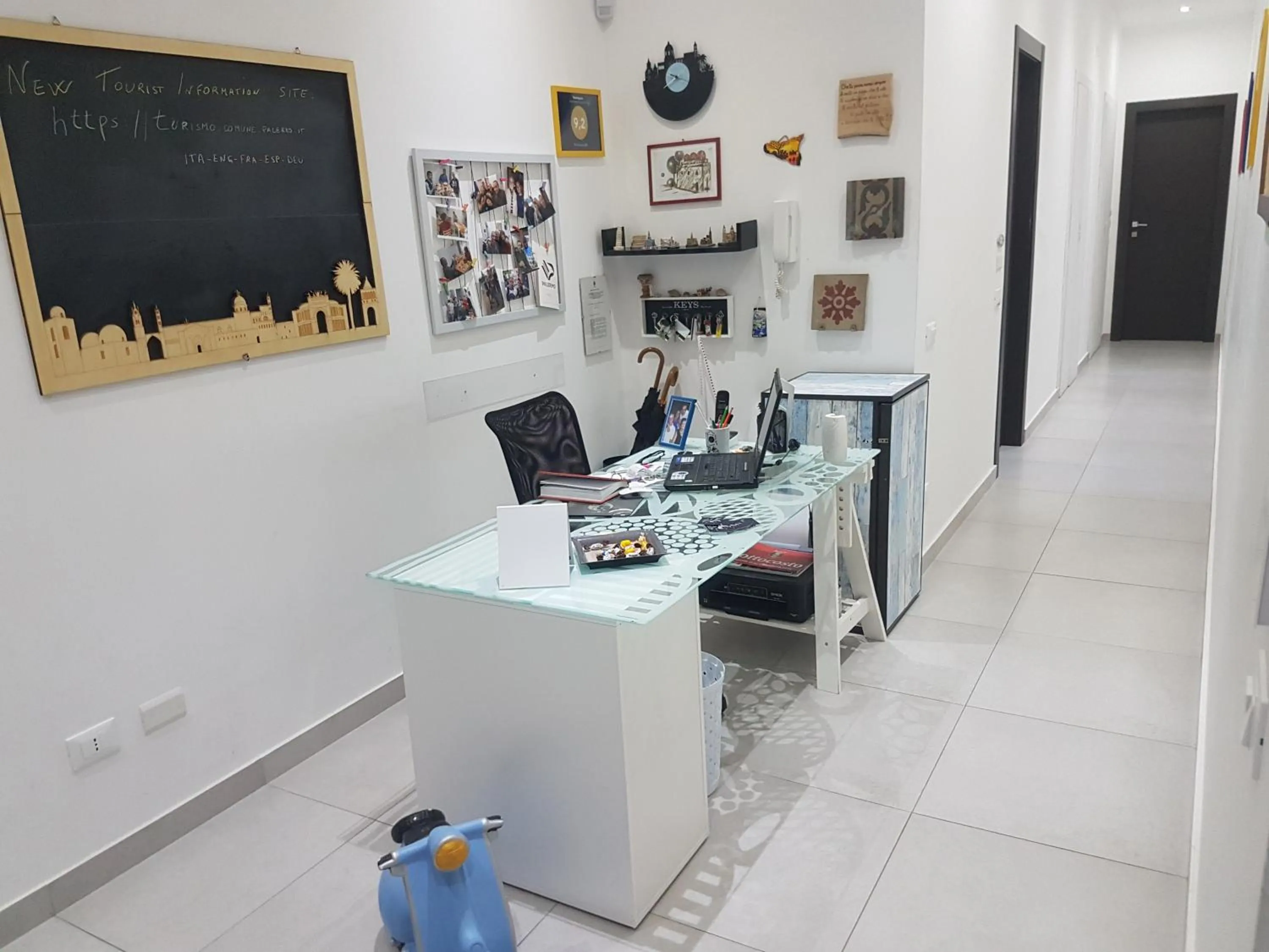 Lobby or reception in Buonaluna B&B