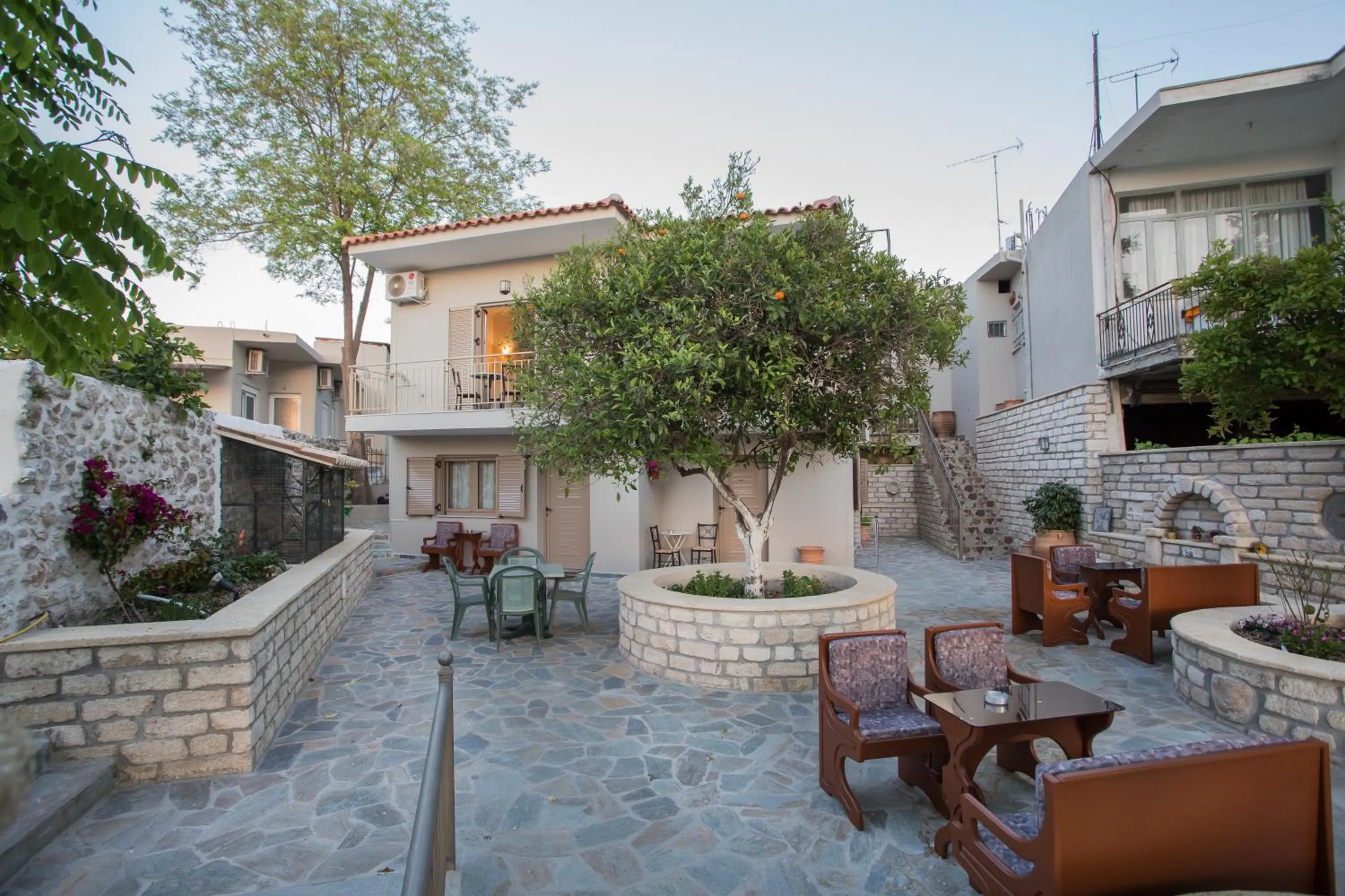 Patio in Pegasus Rooms