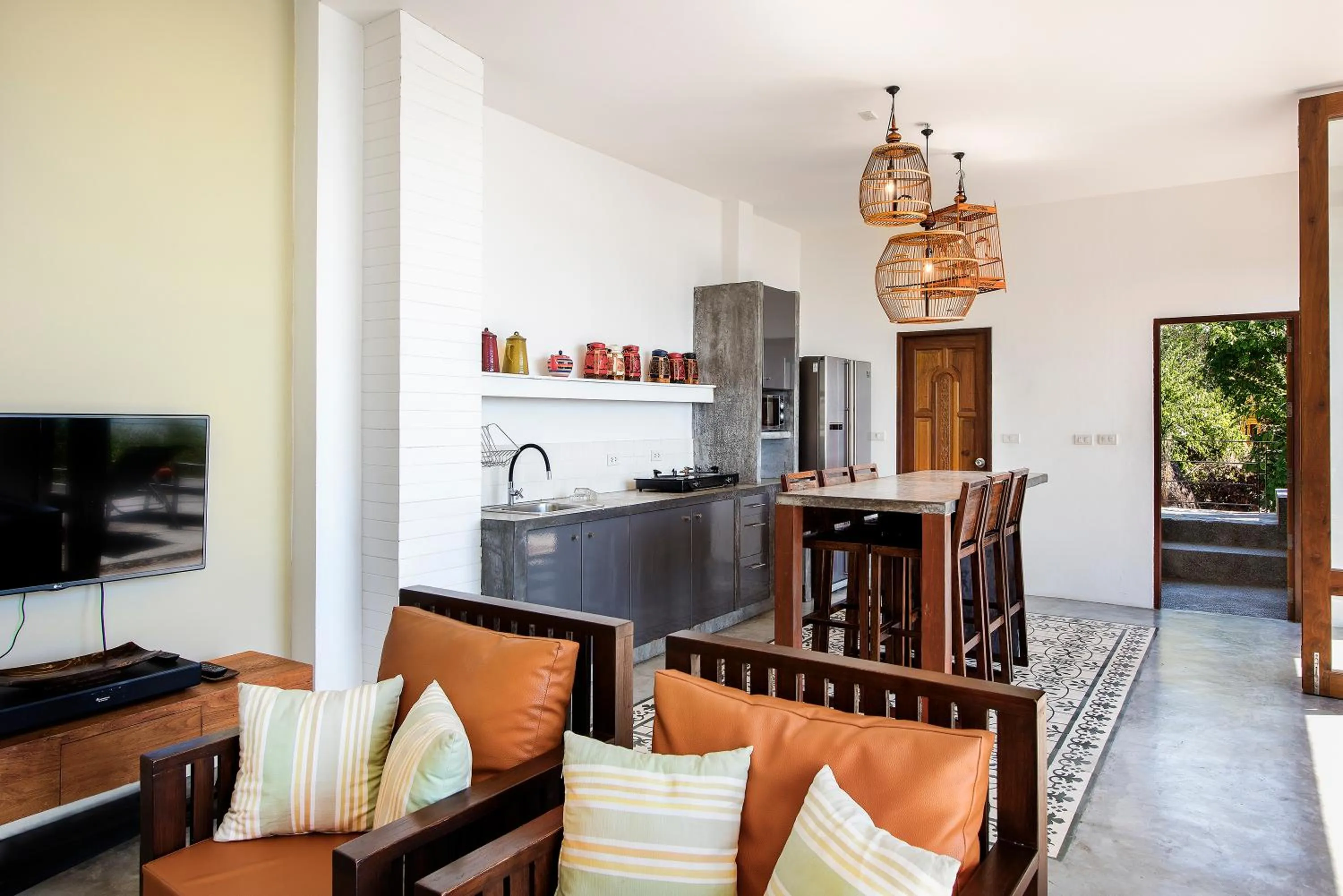 Living room in Philip's Villa