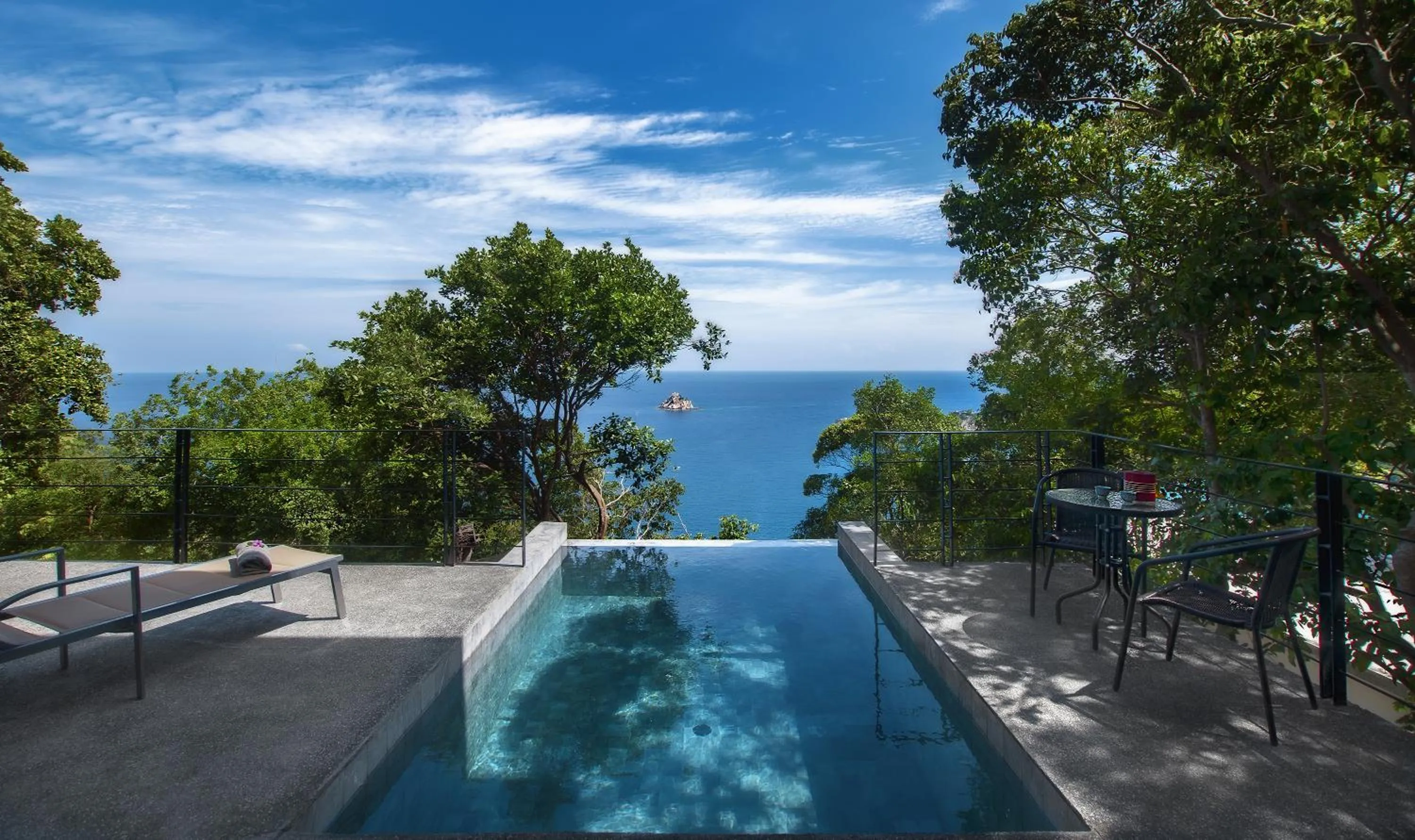 Pool view in Philip's Villa