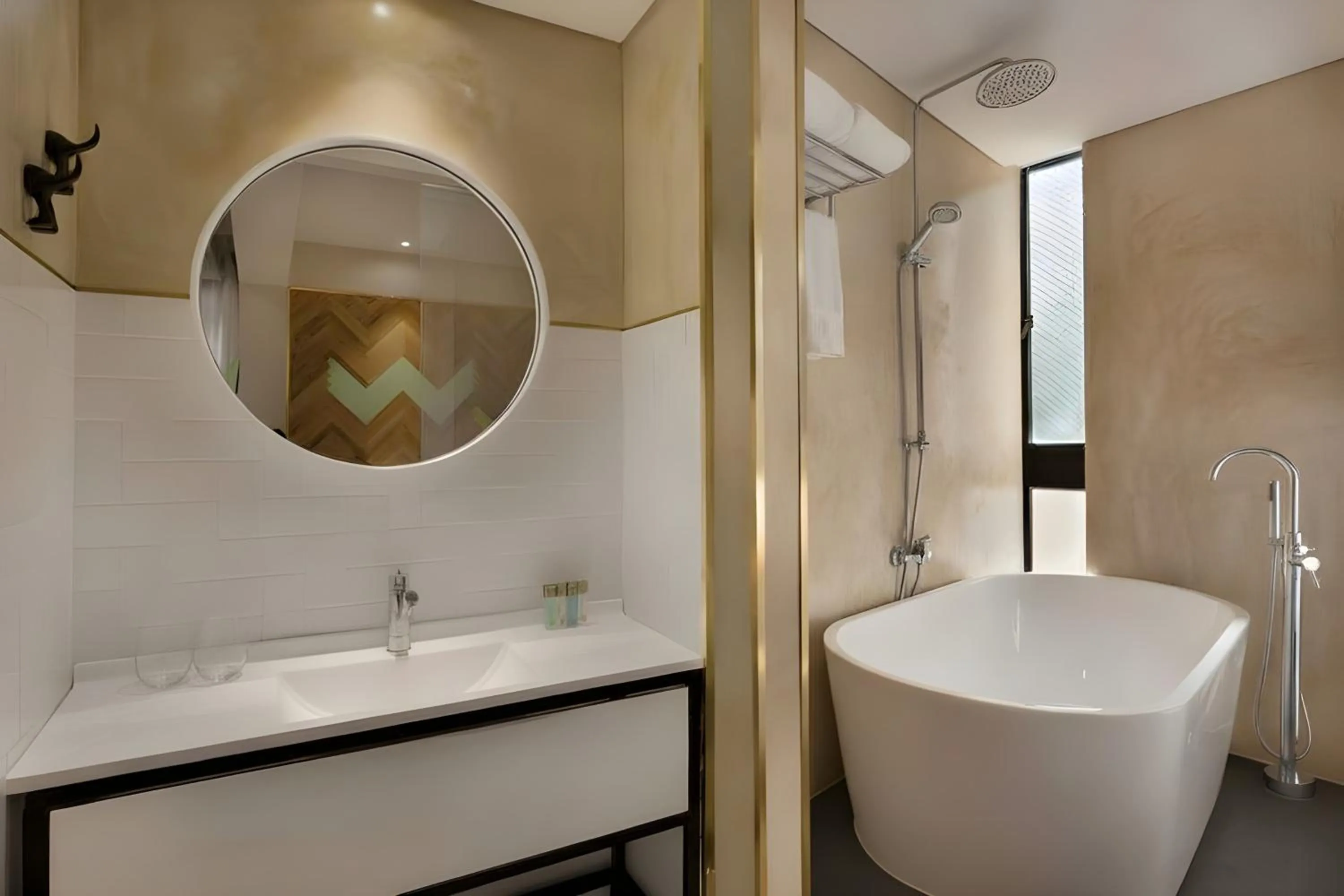 Bathroom in Cucu Hotel