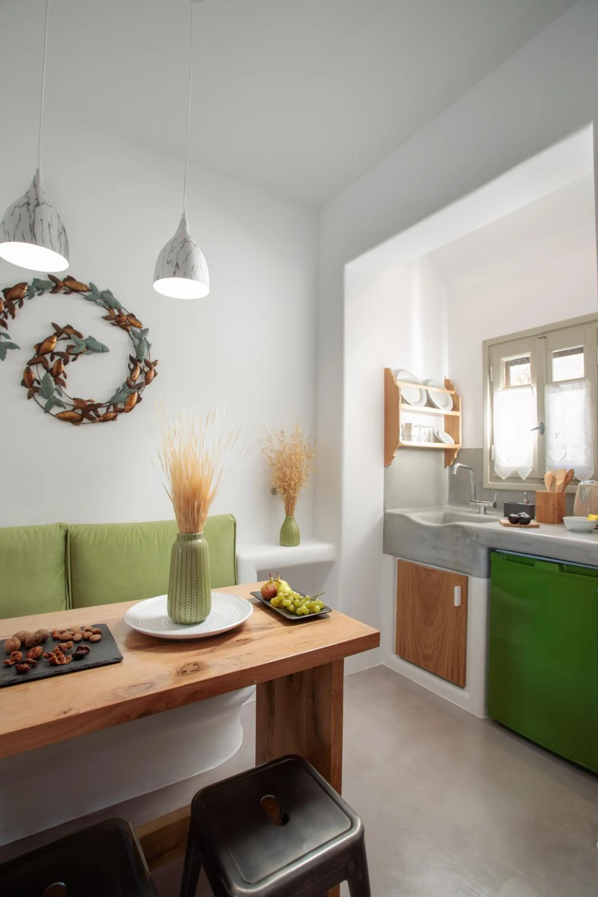 Dining area in Halcyon Suites and Villas Naxos