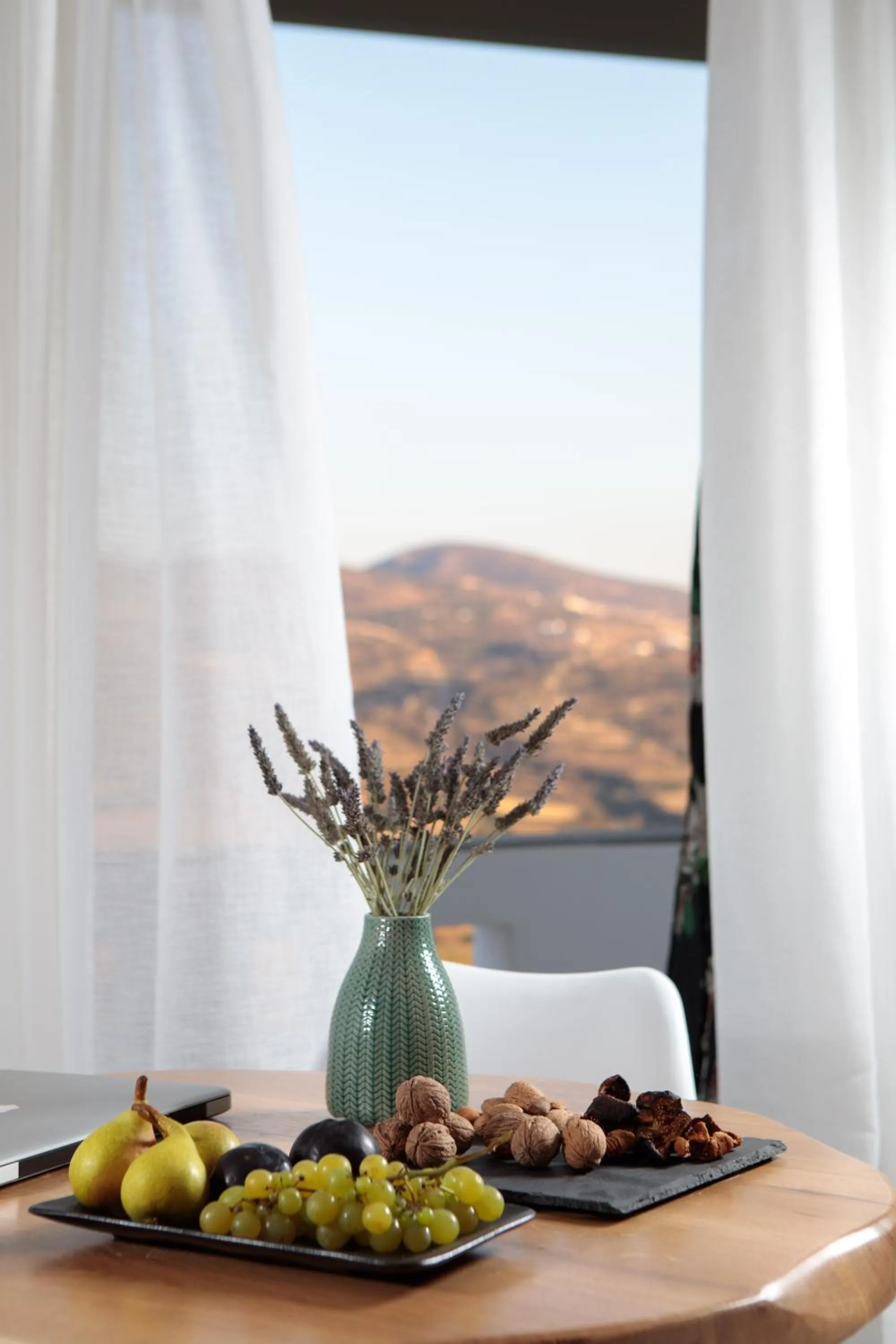 City view in Halcyon Suites and Villas Naxos