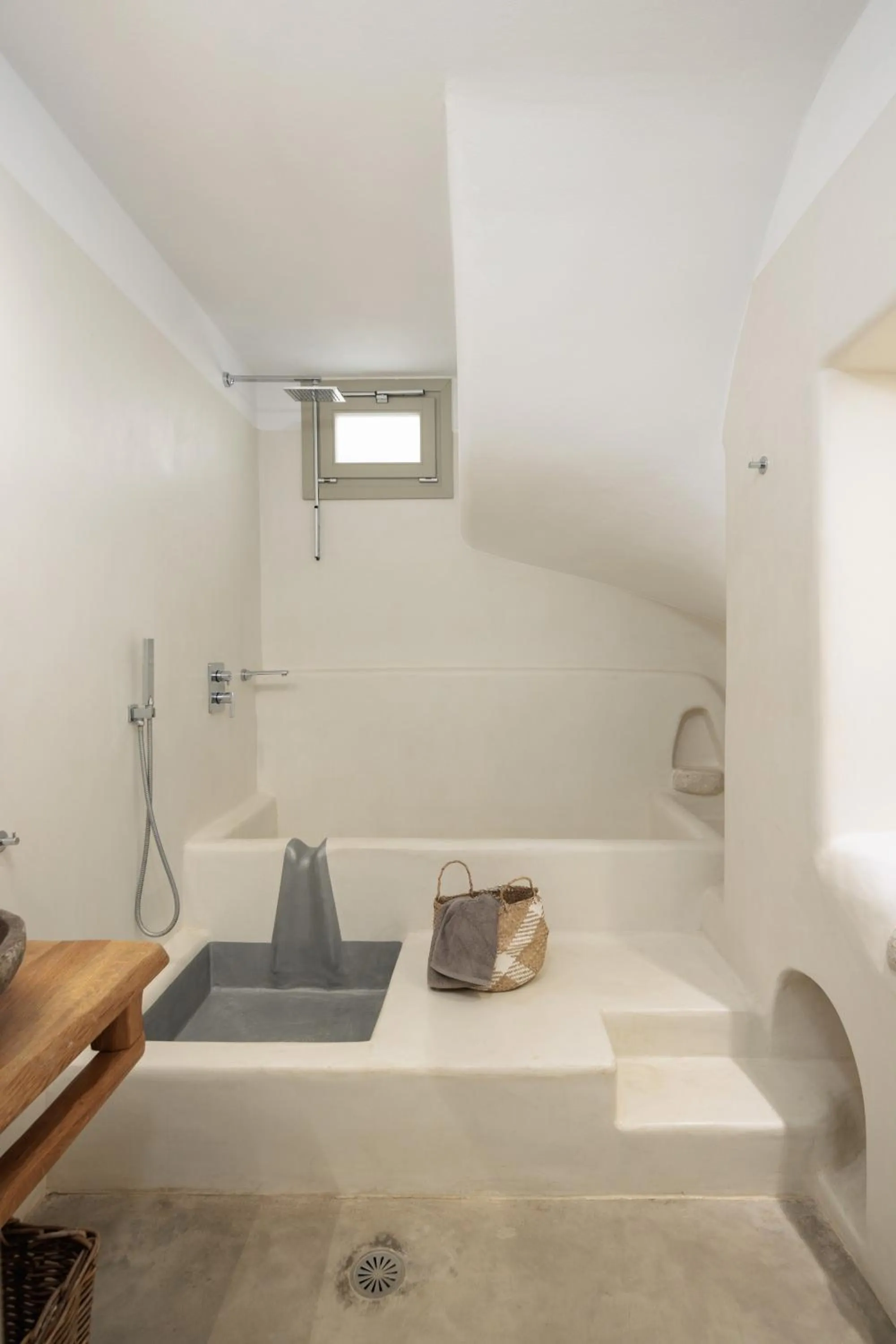 Bathroom in Halcyon Suites and Villas Naxos