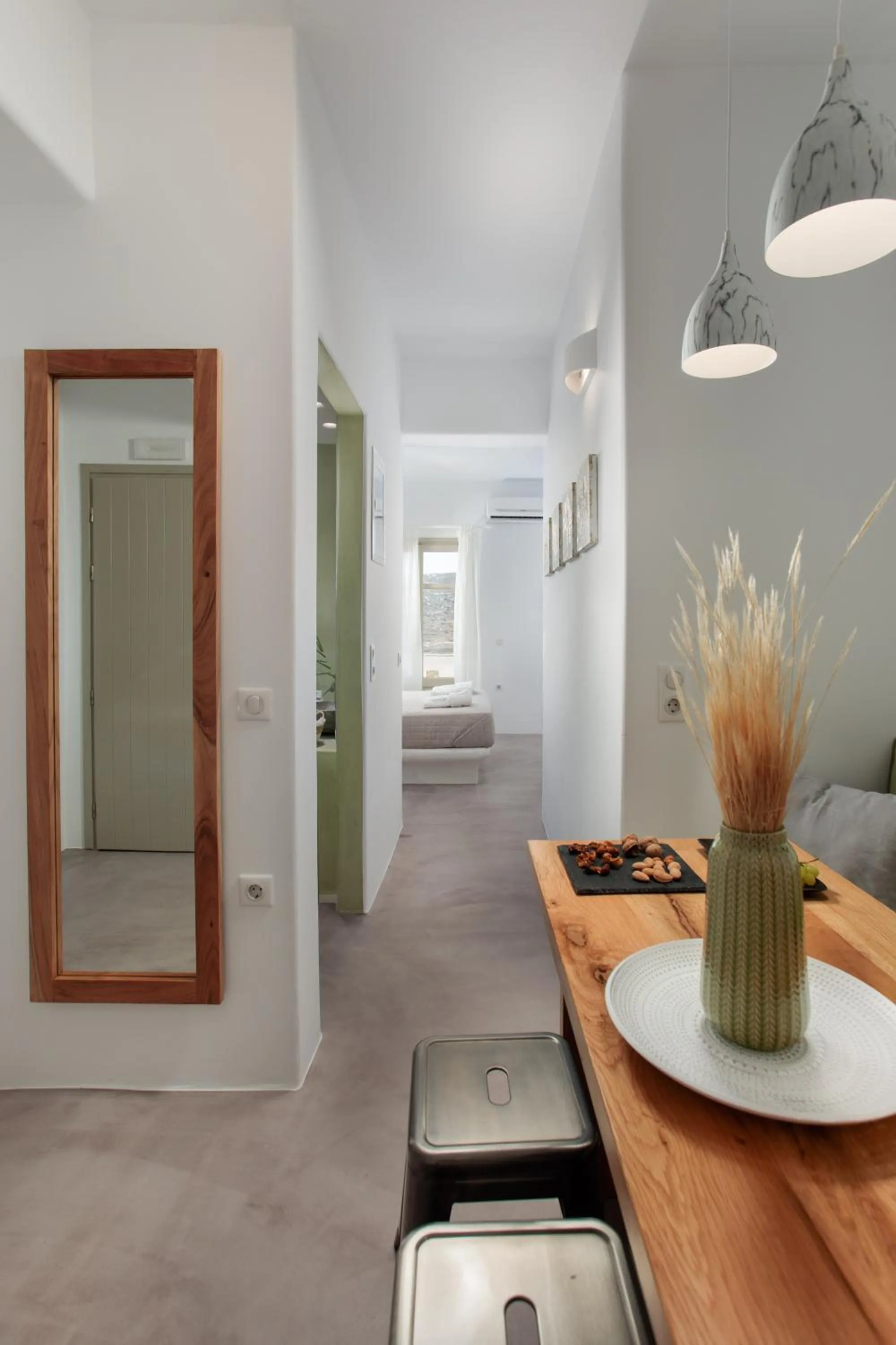 Dining area in Halcyon Suites and Villas Naxos